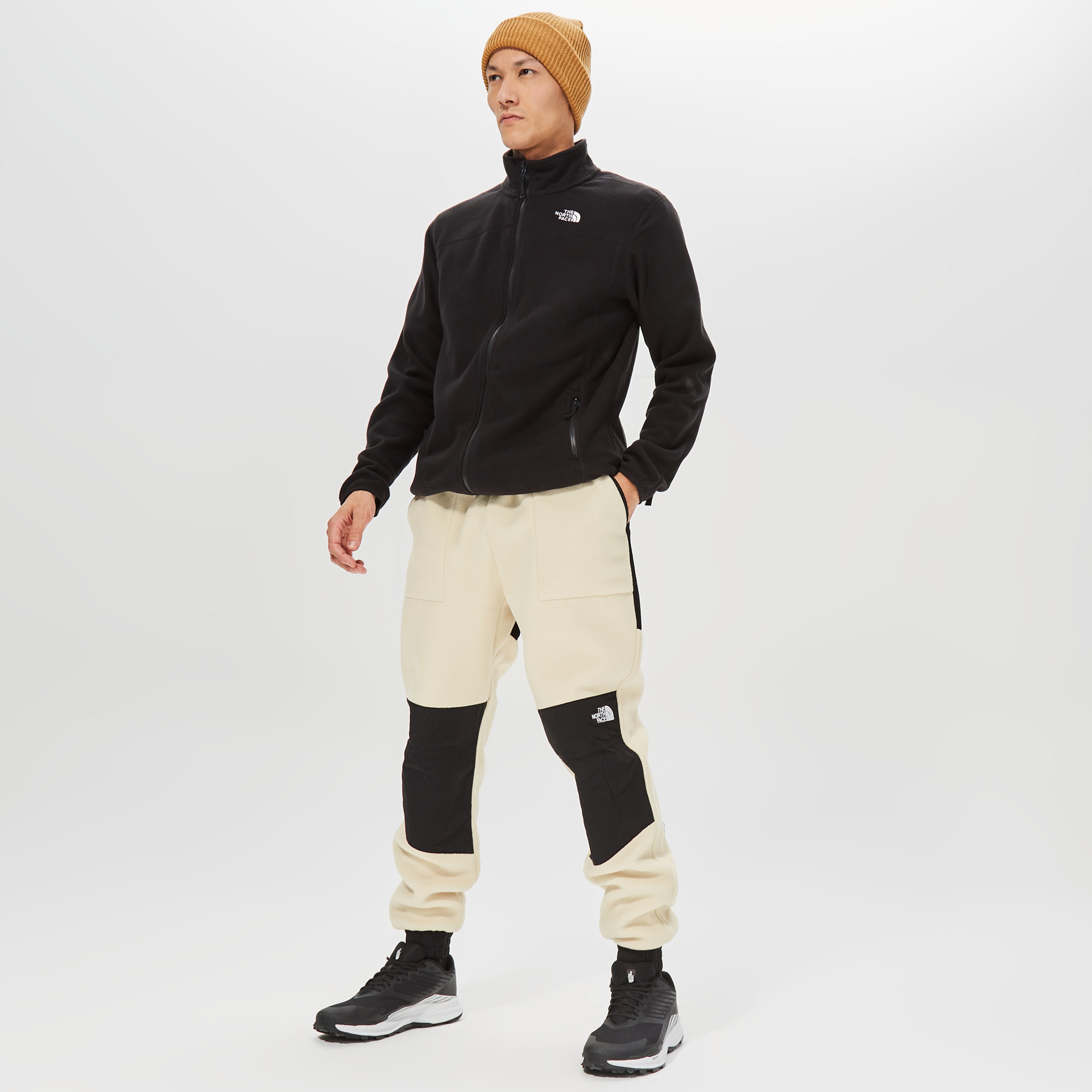 The North Face Denali Erkek Krem Eşofman Altı