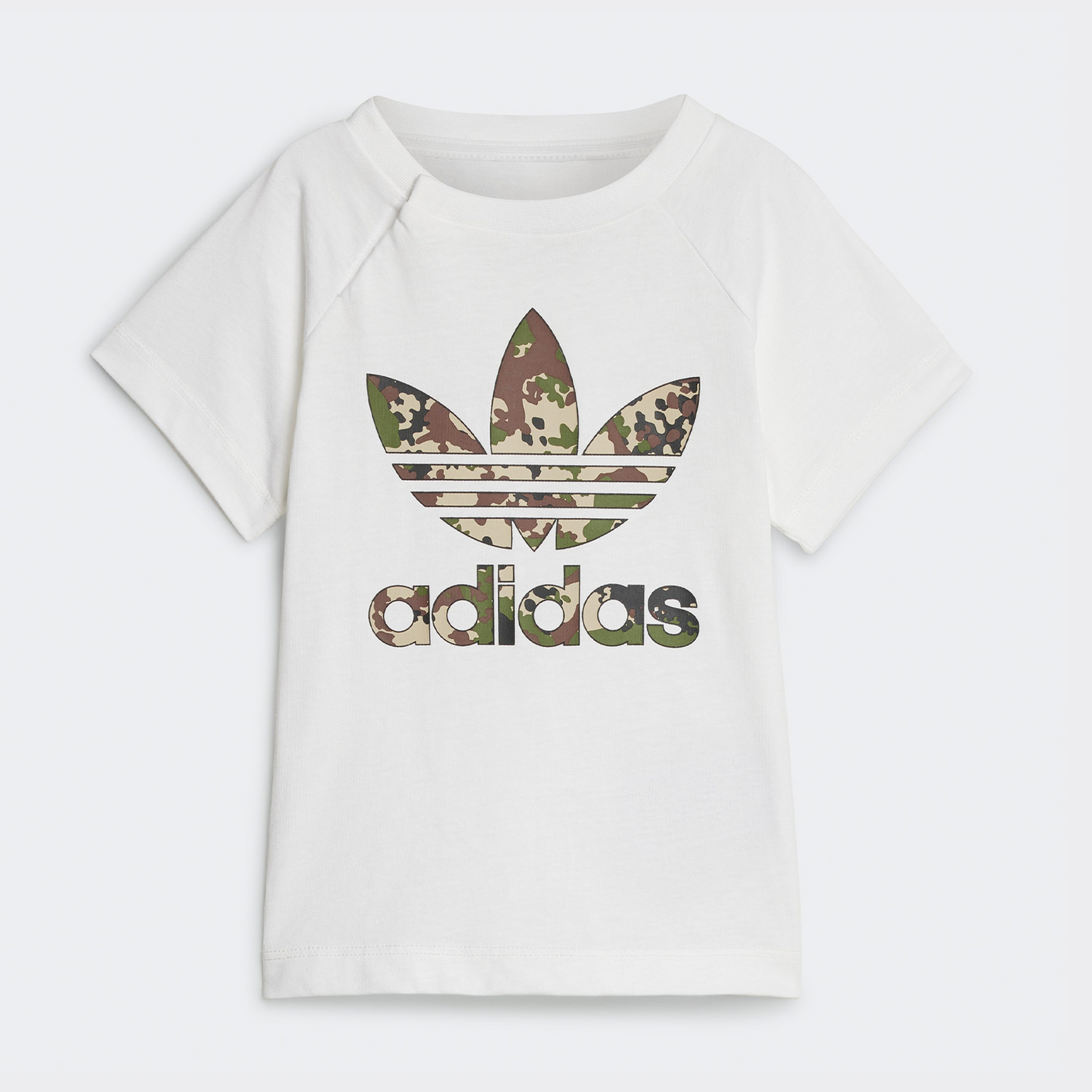 adidas Originals Set Bebek Beyaz T-Shirt Şort Takım