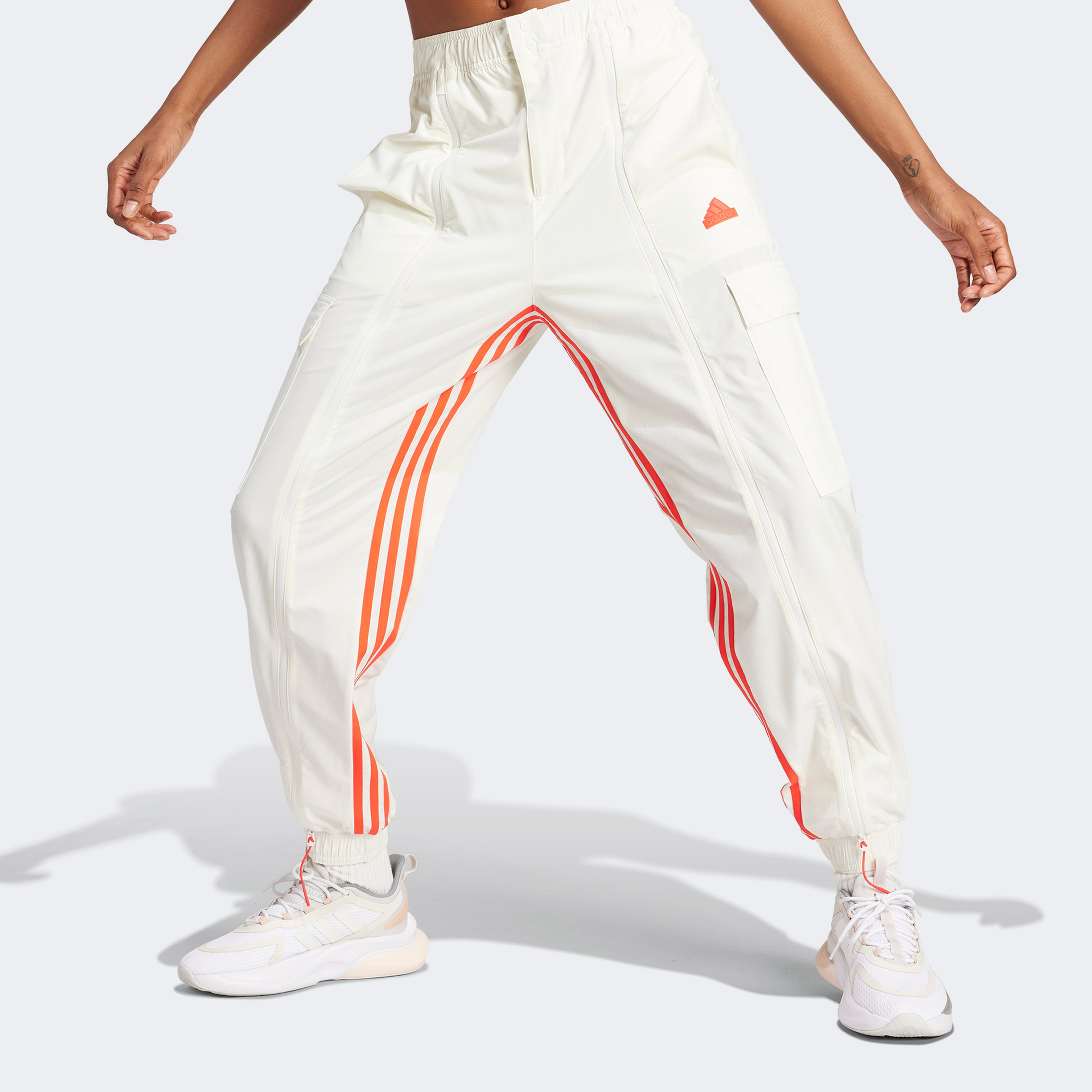 adidas Sportswear Dance Cargo Kadın Beyaz Eşofman Altı