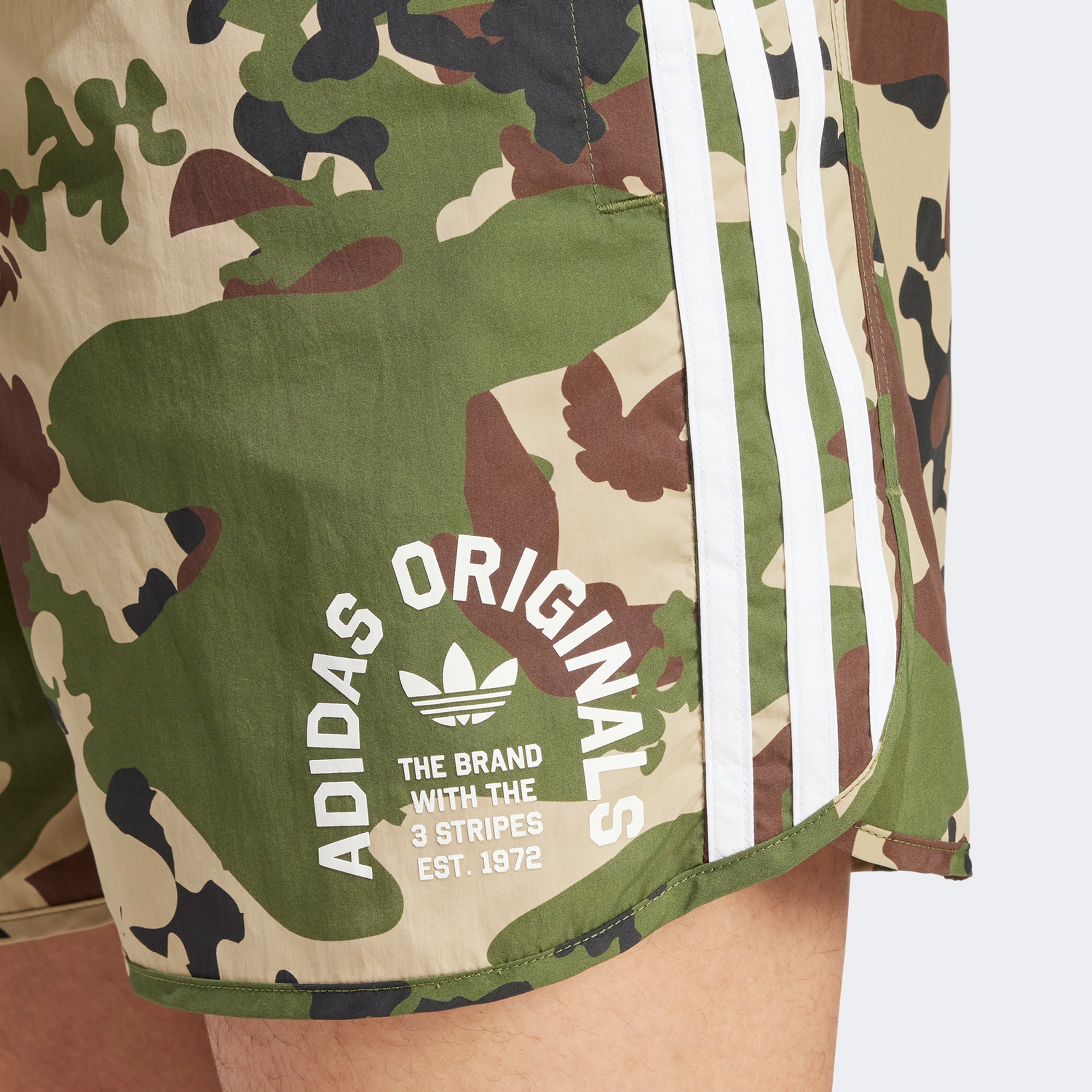 adidas Originals Camo s Hf Erkek Yeşil Şort