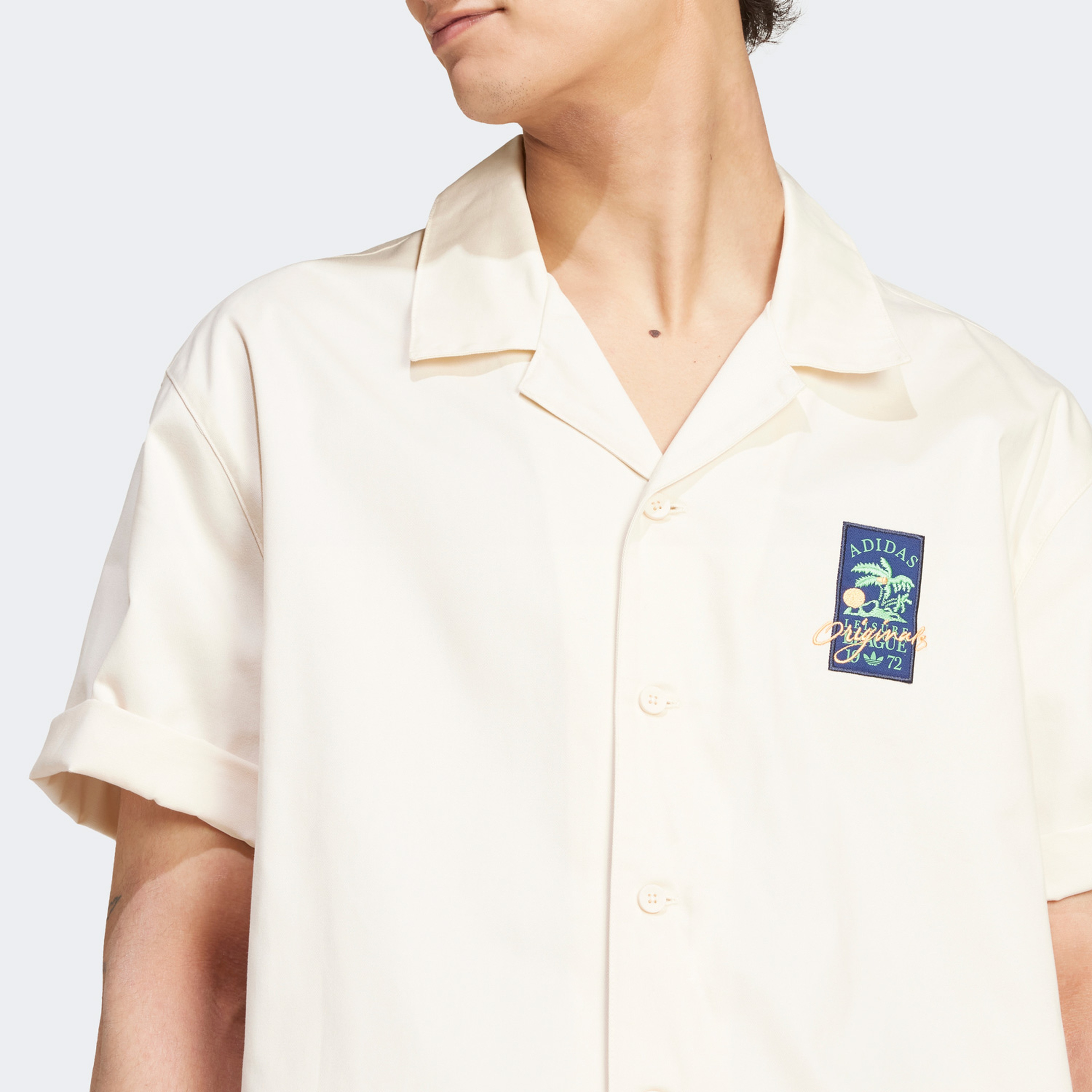 adidas Originals Oll Gk Erkek Krem T-Shirt