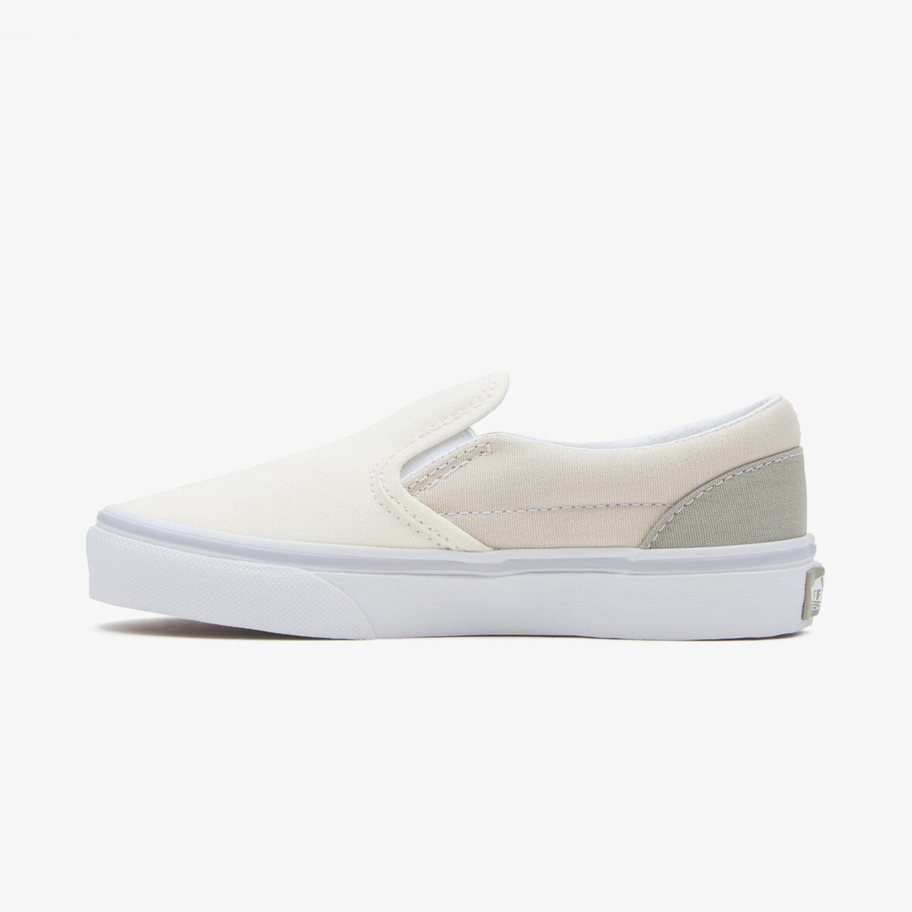 Vans Uy Classic Slip-On Çocuk Krem Sneaker