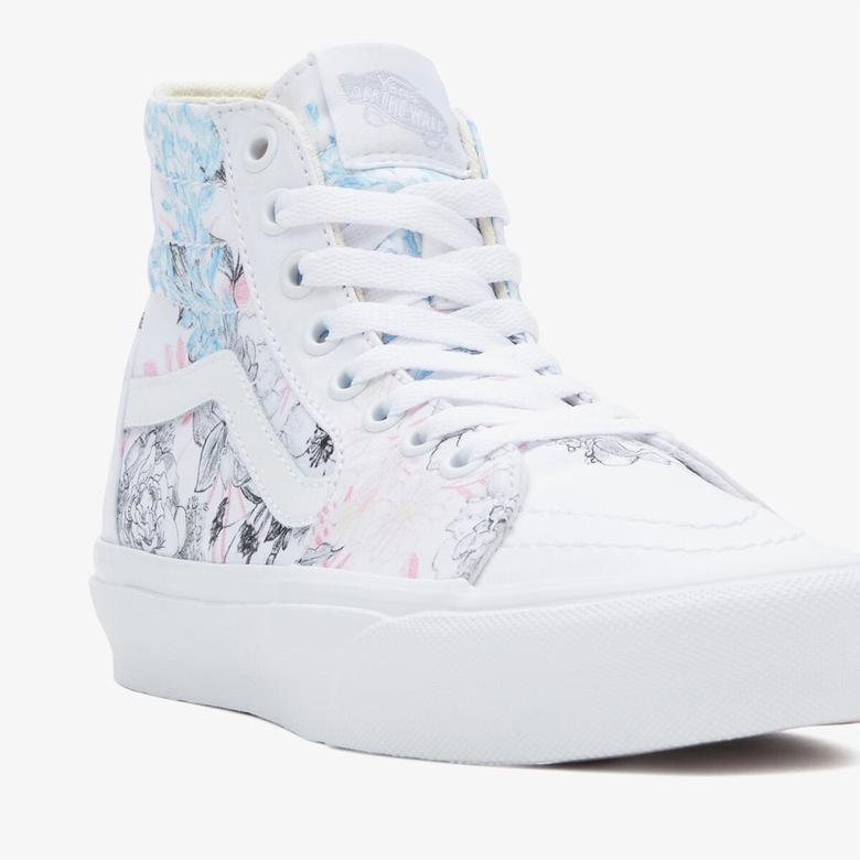 Vans Sk8-Hi Tapered Kadın Beyaz Sneaker