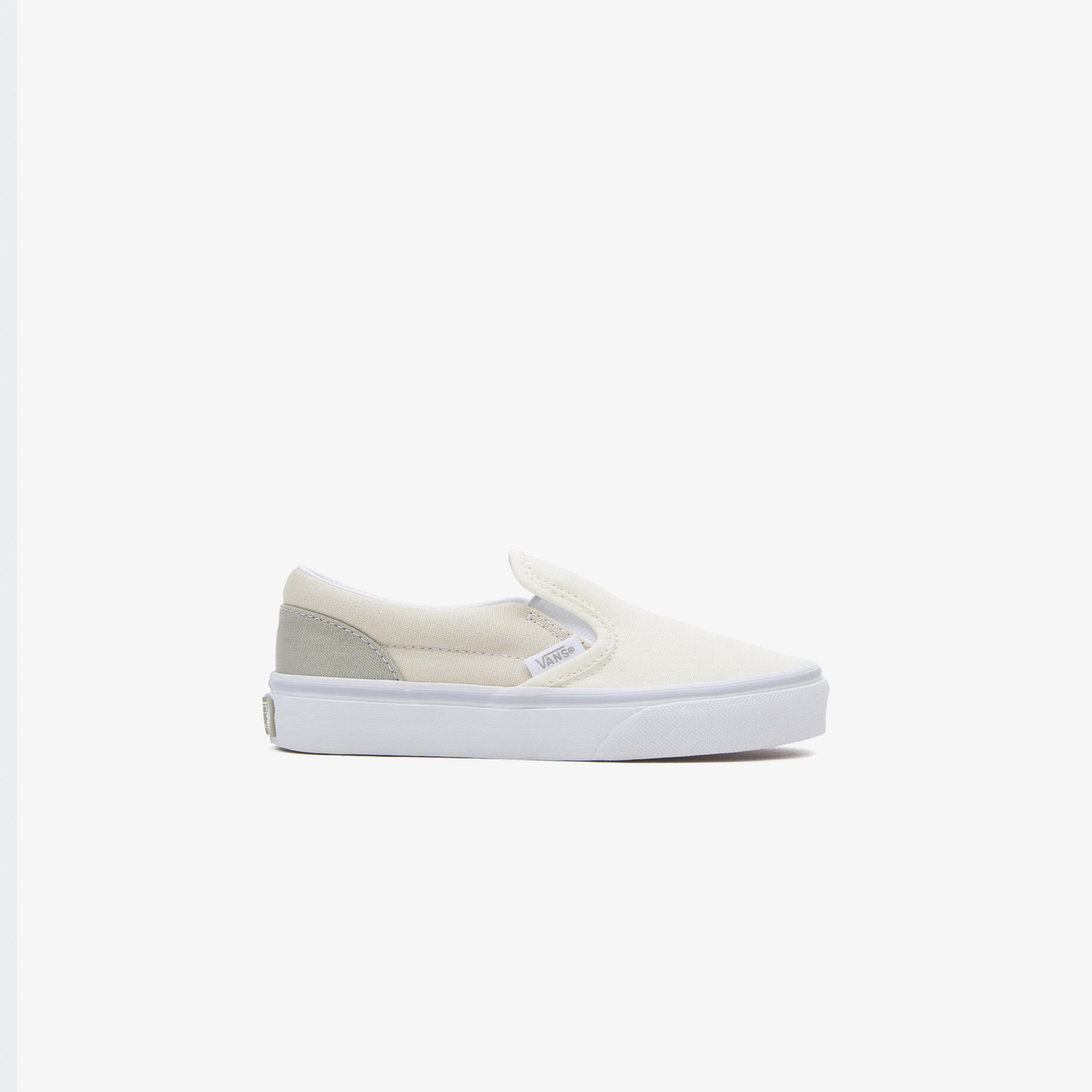 Vans Uy Classic Slip-On Çocuk Krem Sneaker
