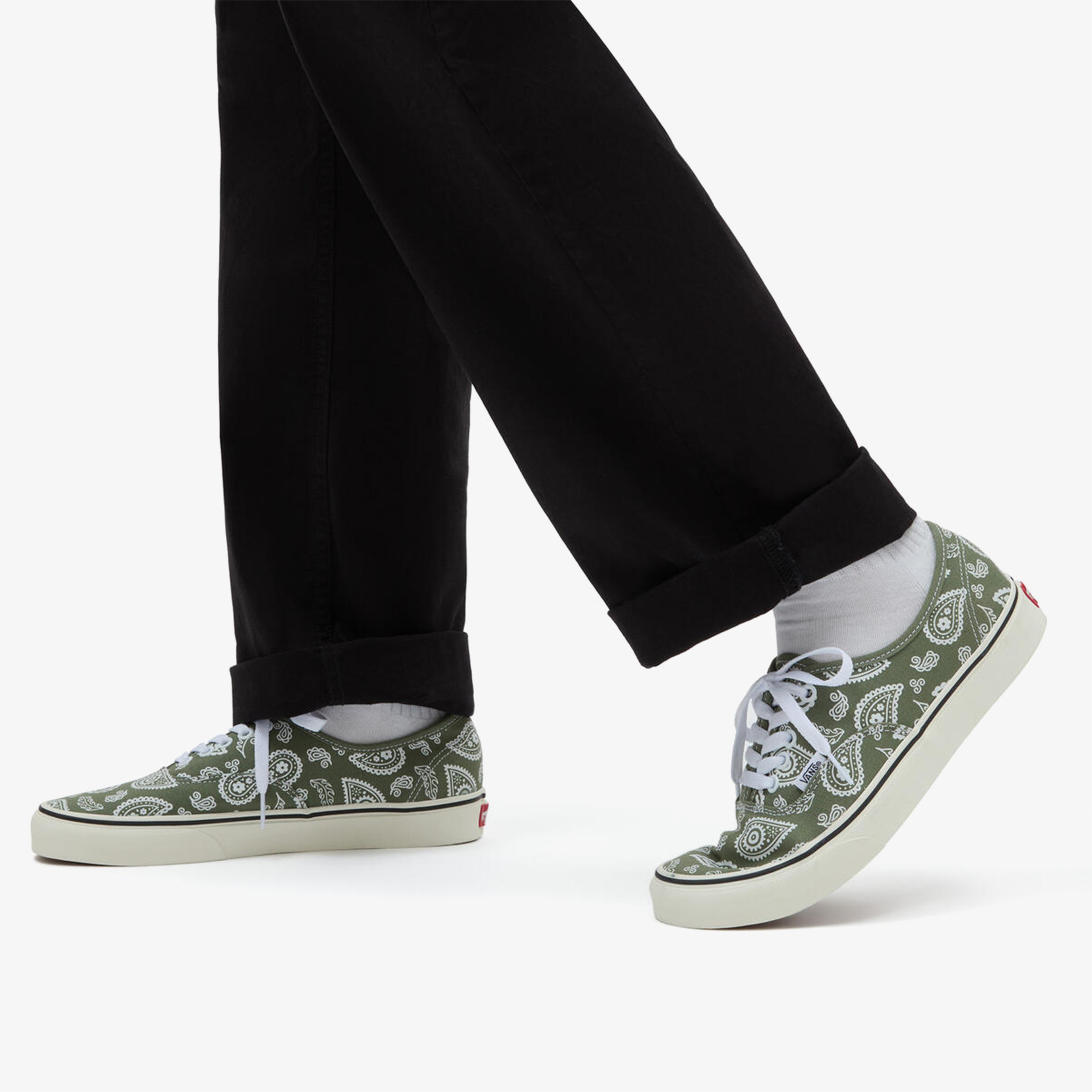 Vans Authentic Kadın Haki Sneaker