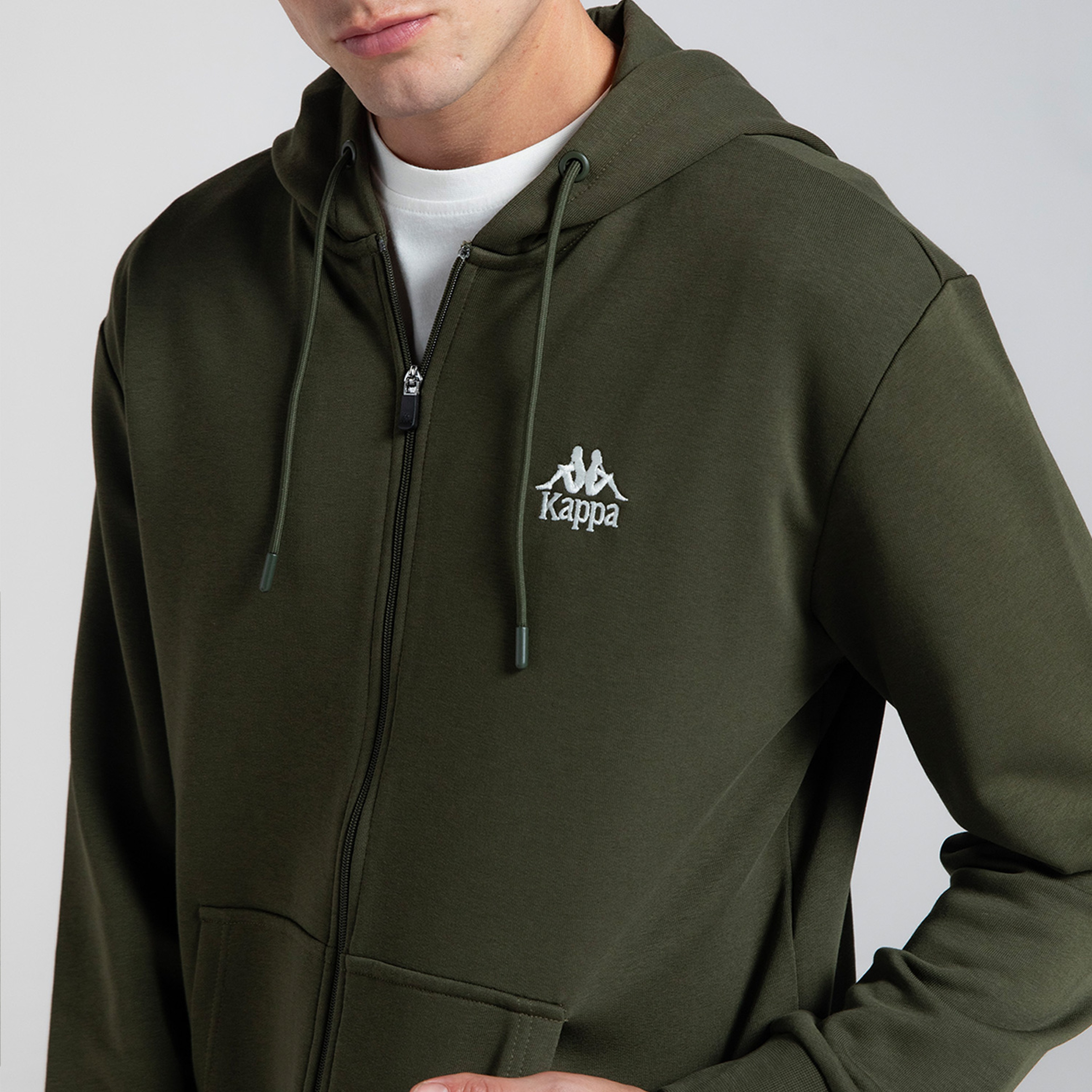 Kappa Erkek Yeşil Sweatshirt