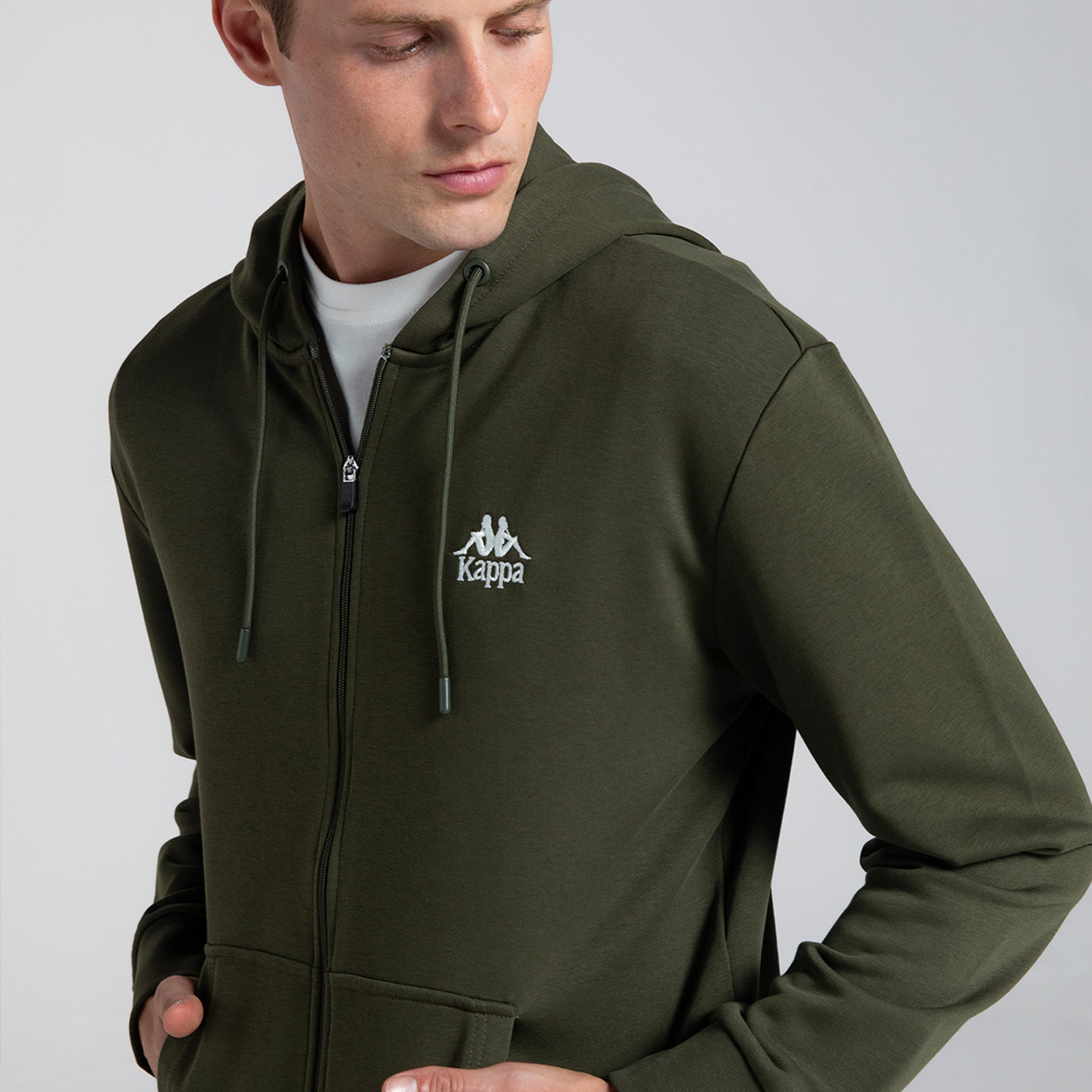 Kappa Erkek Yeşil Sweatshirt