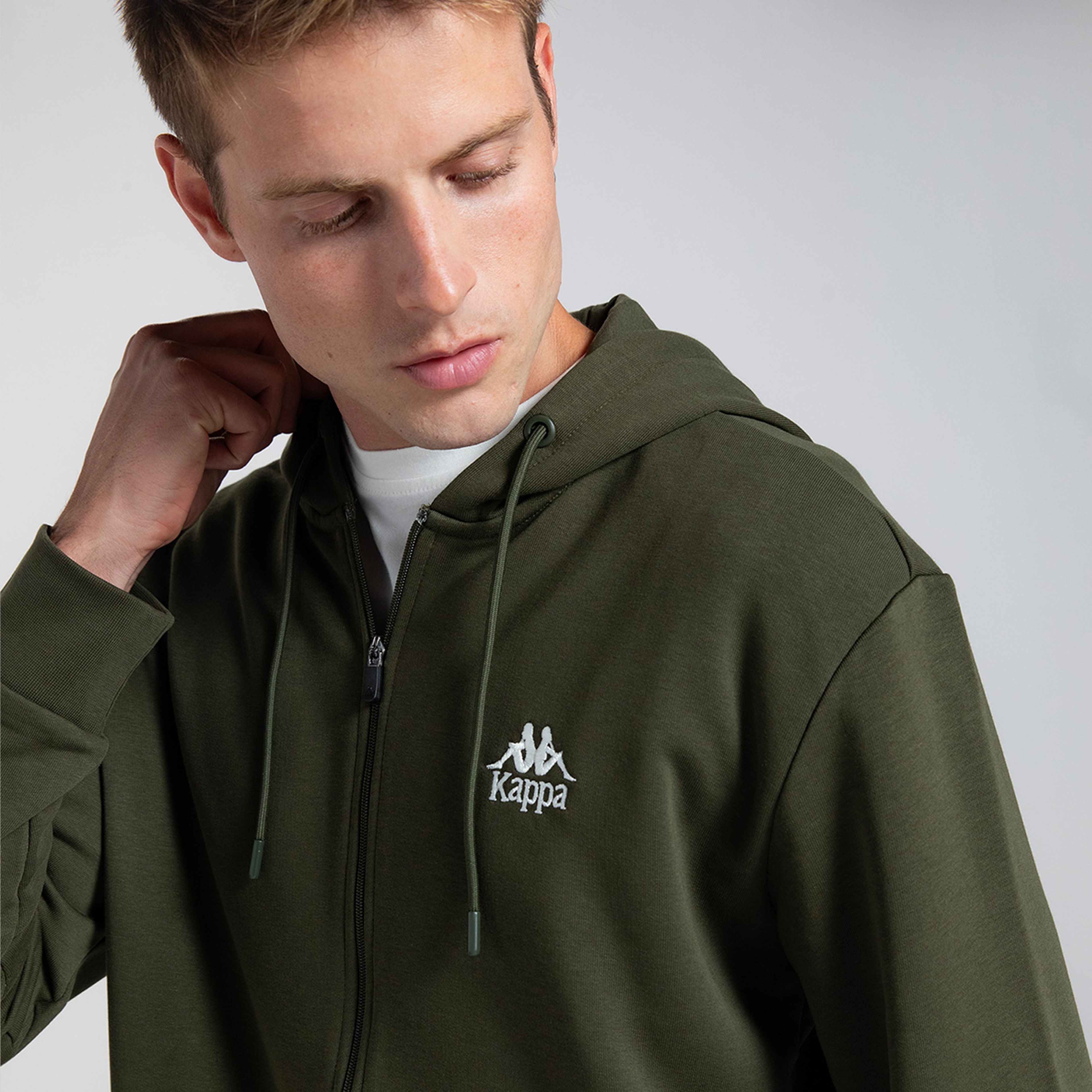 Kappa Erkek Yeşil Sweatshirt