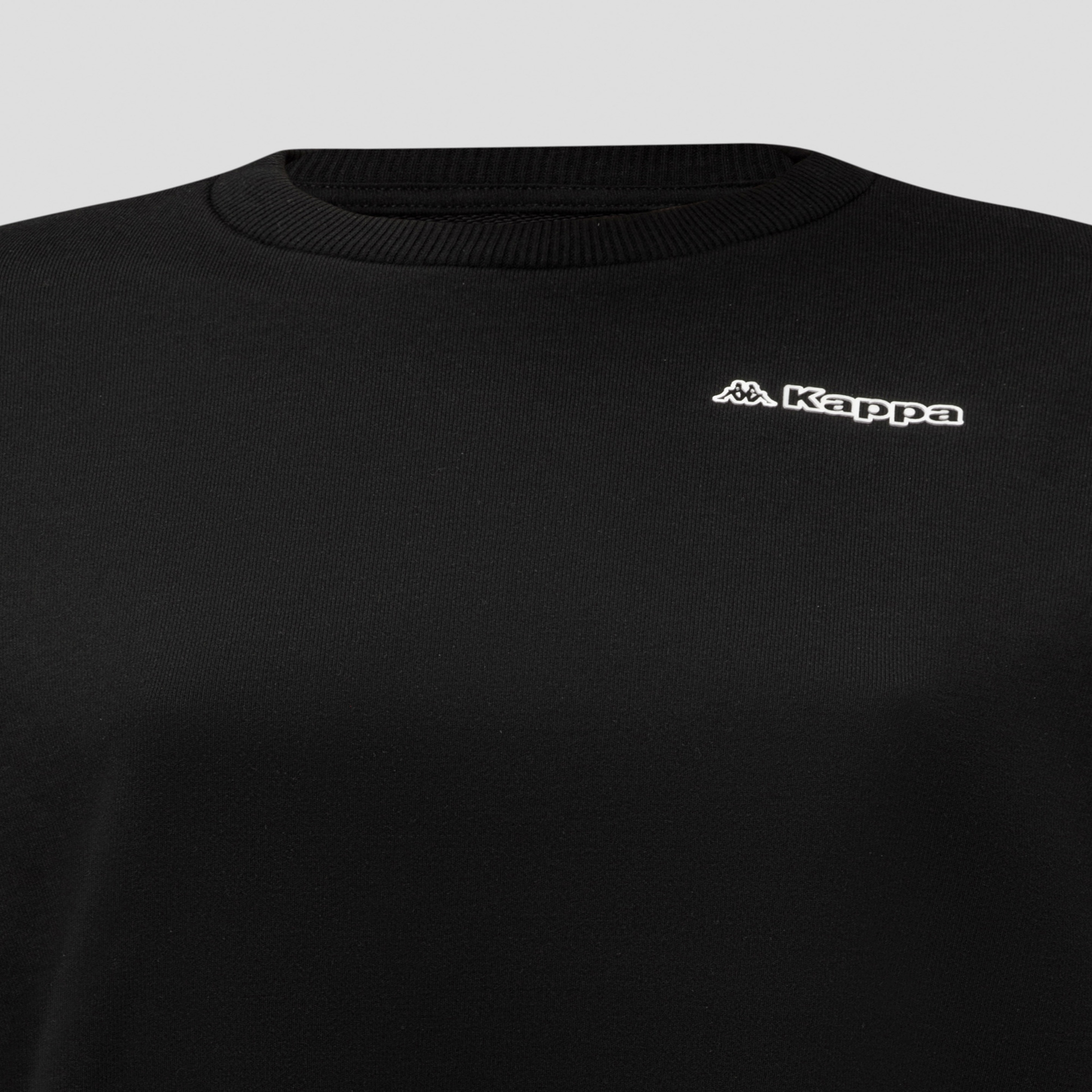 Kappa Kadın Siyah Sweatshirt