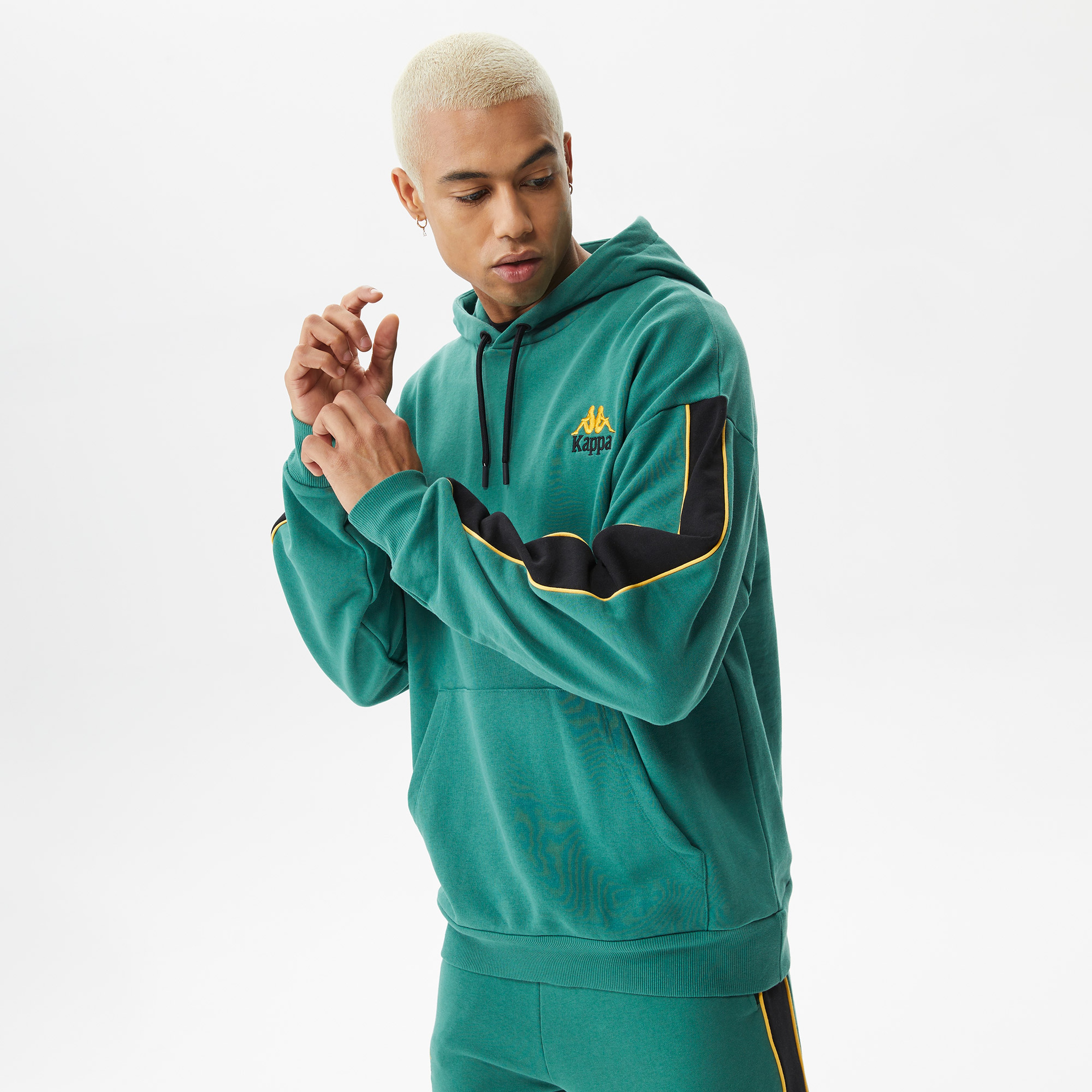 Kappa Erkek Yeşil Sweatshirt