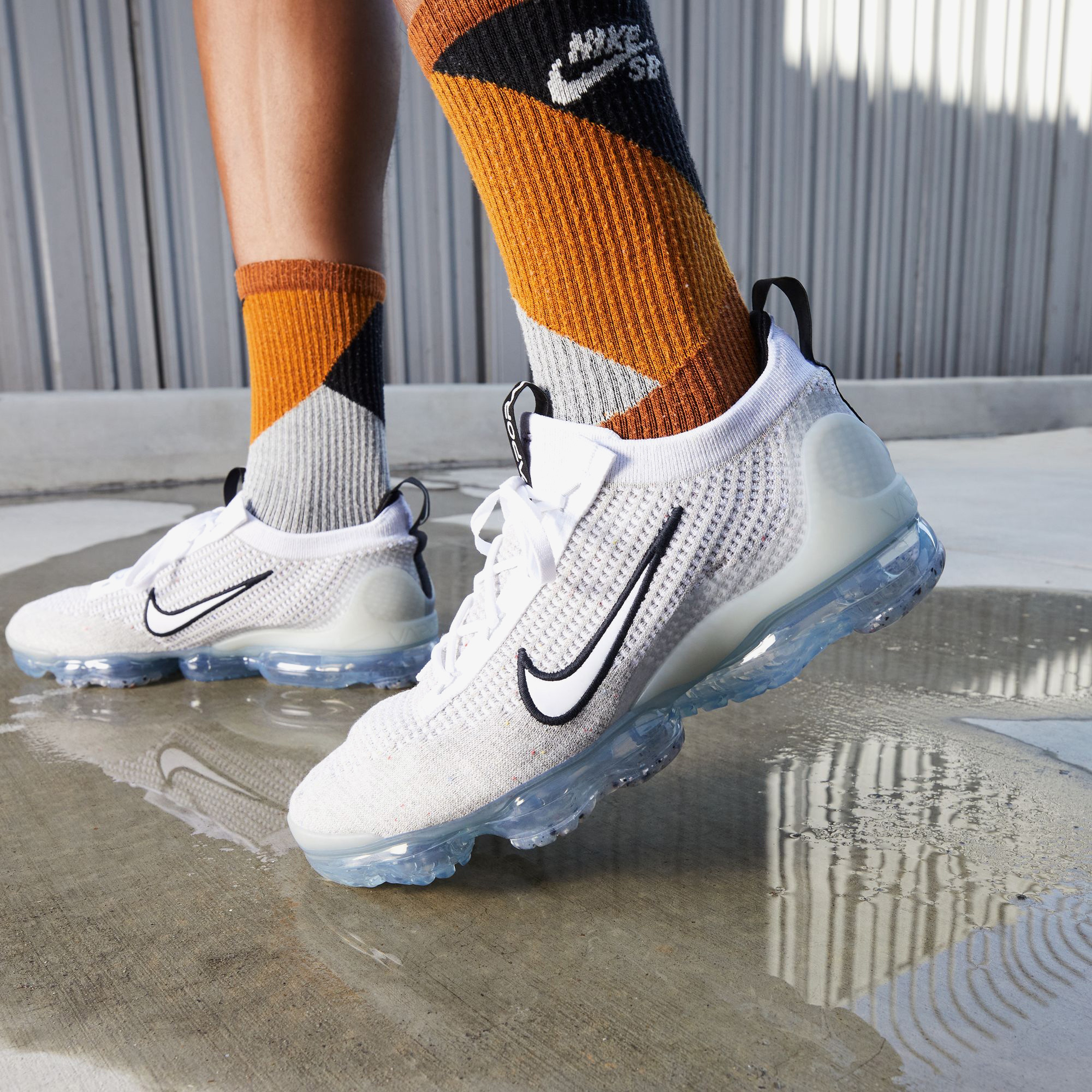 Nike Air Vapormax 2021 Erkek Gri Sneaker
