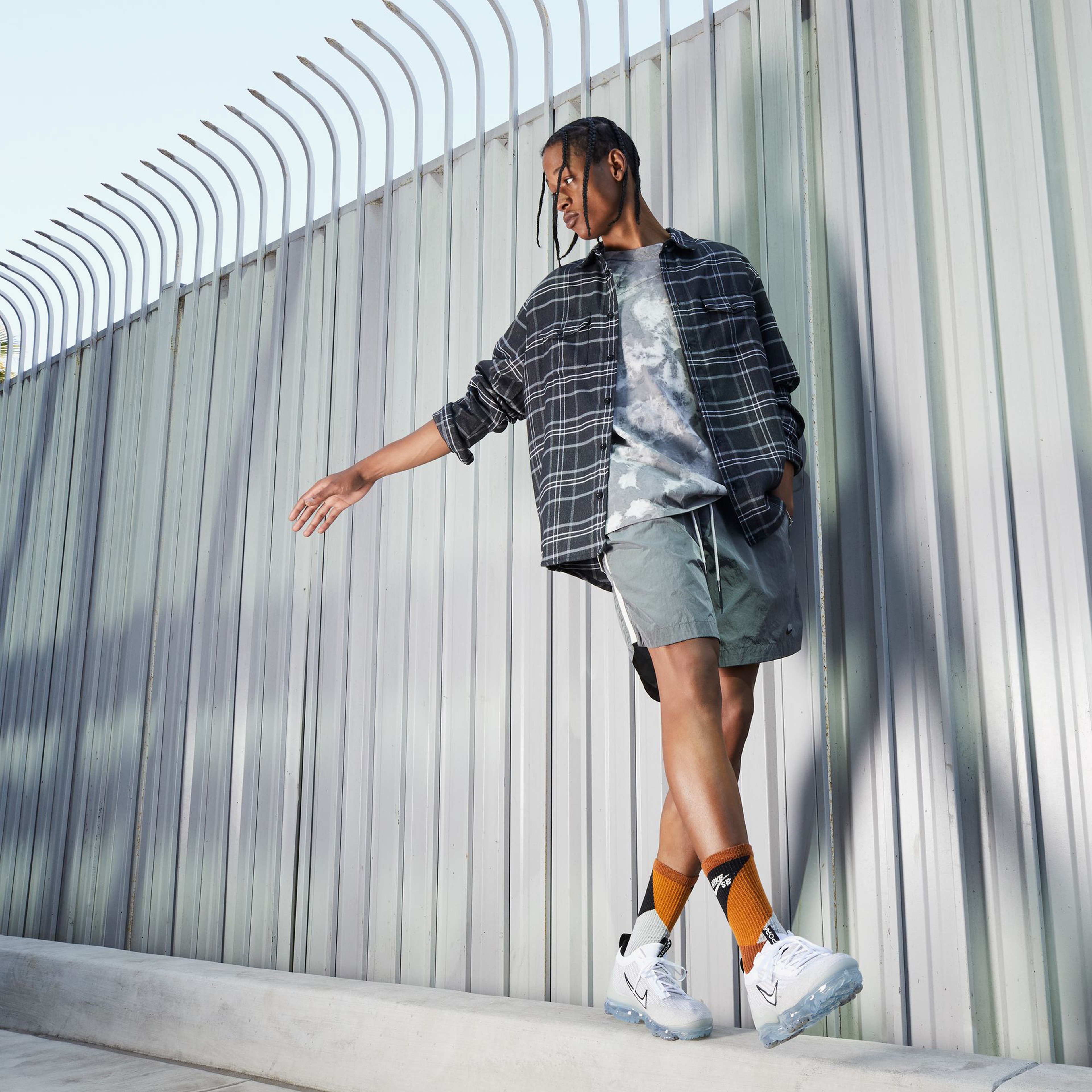 Nike Air Vapormax 2021 Erkek Gri Sneaker
