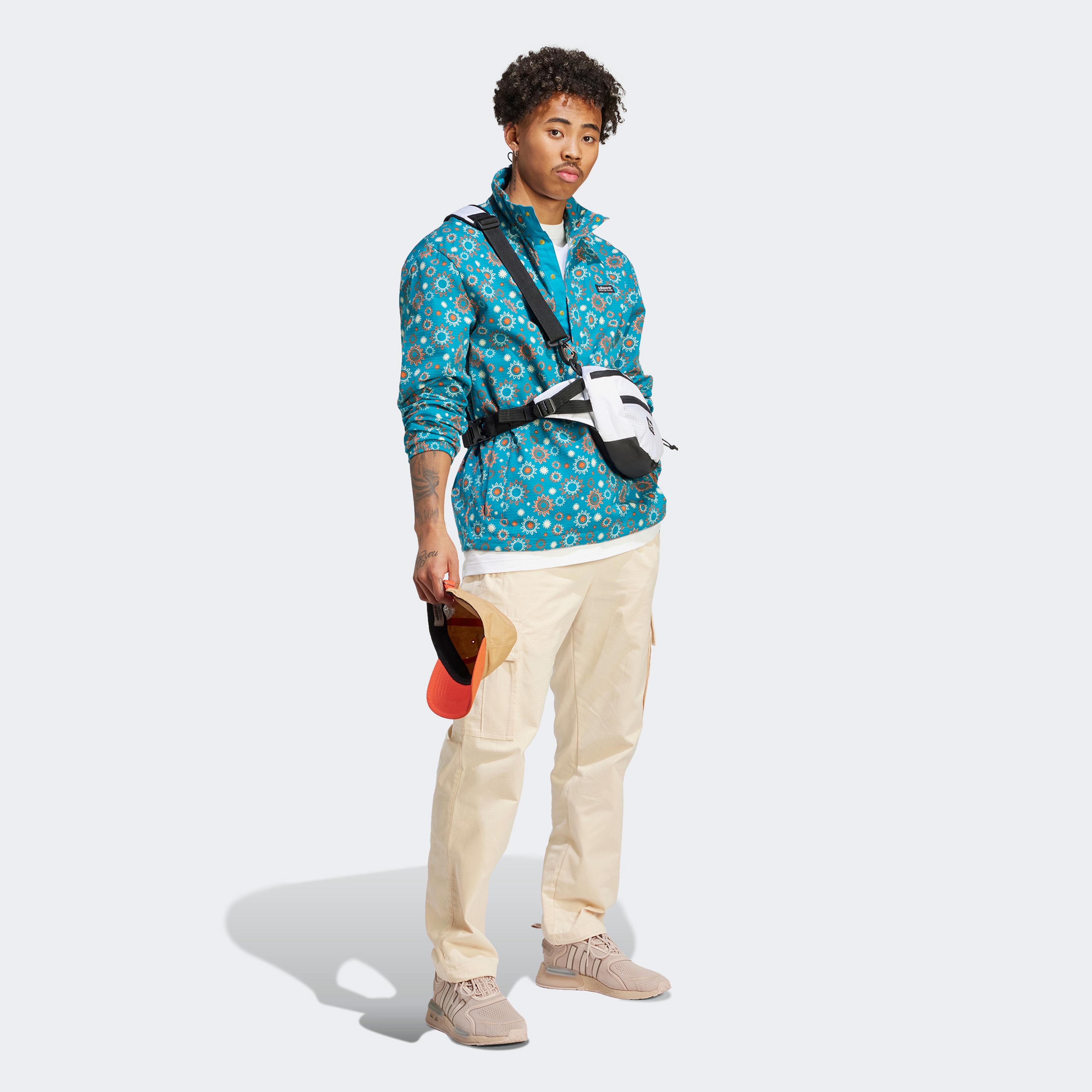 adidas Adicolor Erkek Beyaz T-Shirt