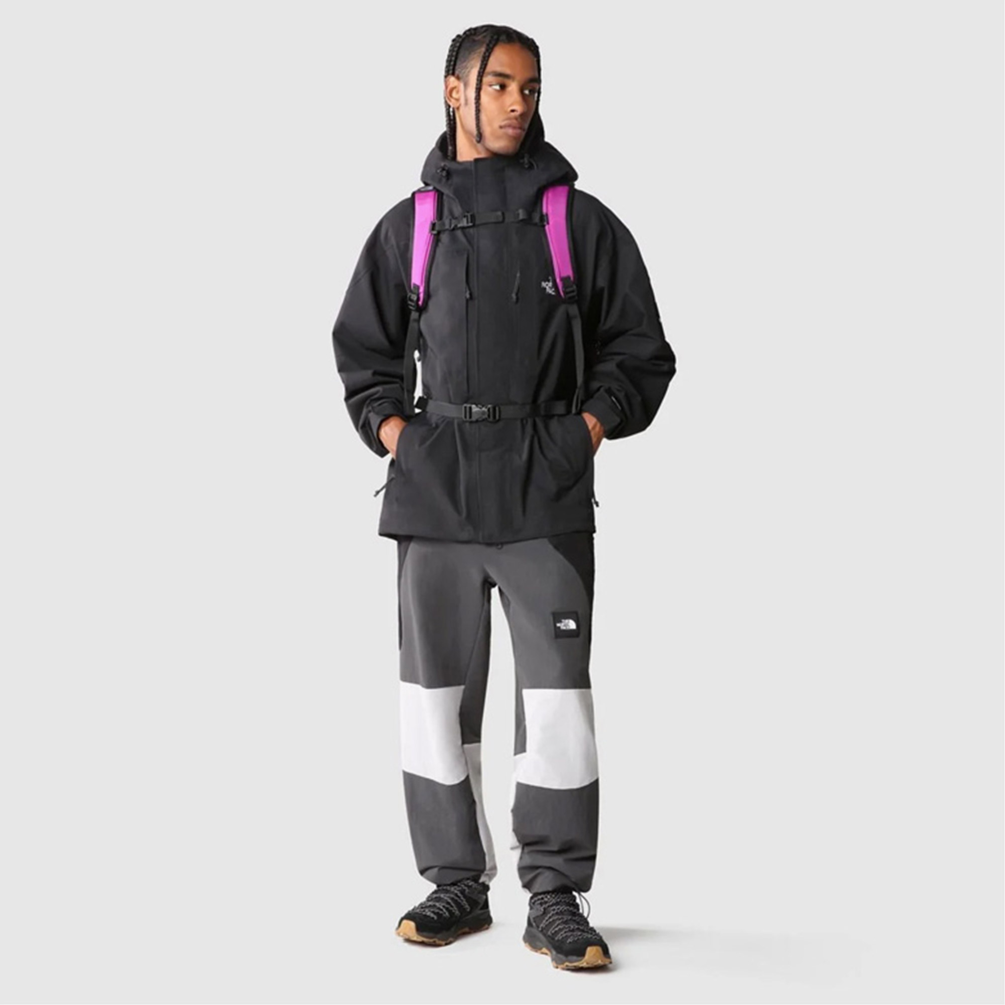 The North Face 3L Dryvent Carduelis Erkek Siyah MontLNF0A7Z9BJK31