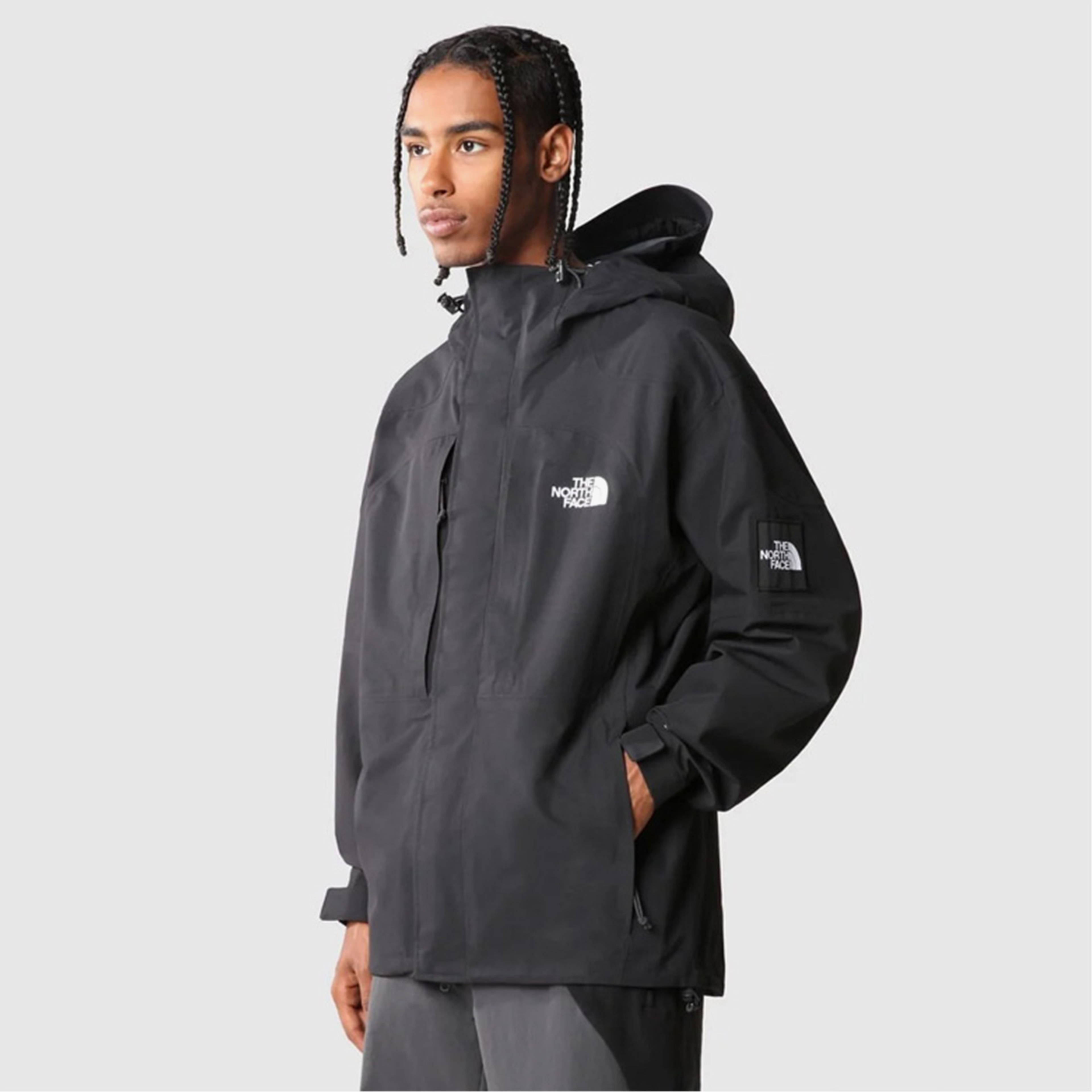 The North Face 3L Dryvent Carduelis Erkek Siyah MontLNF0A7Z9BJK31