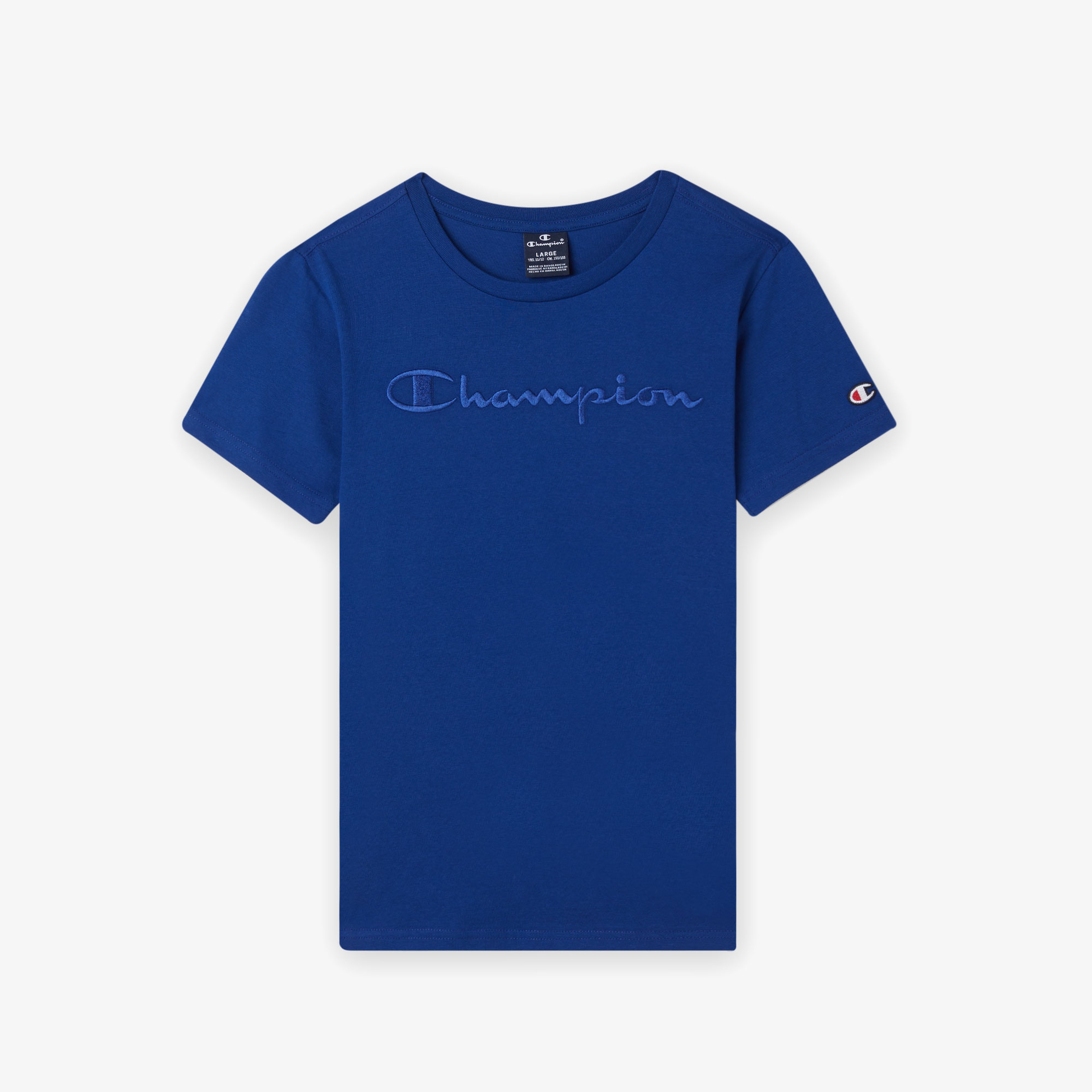 Champion Crewneck Çocuk Lacivert T-Shirt
