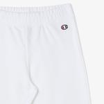 Champion Rib Cuff Çocuk Beyaz Eşofman Altı