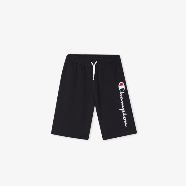 Champion Bermuda Çocuk Siyah Şort