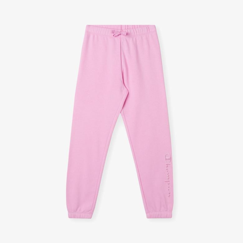 Champion Elastic Cuff Çocuk Pembe Eşofman Altı