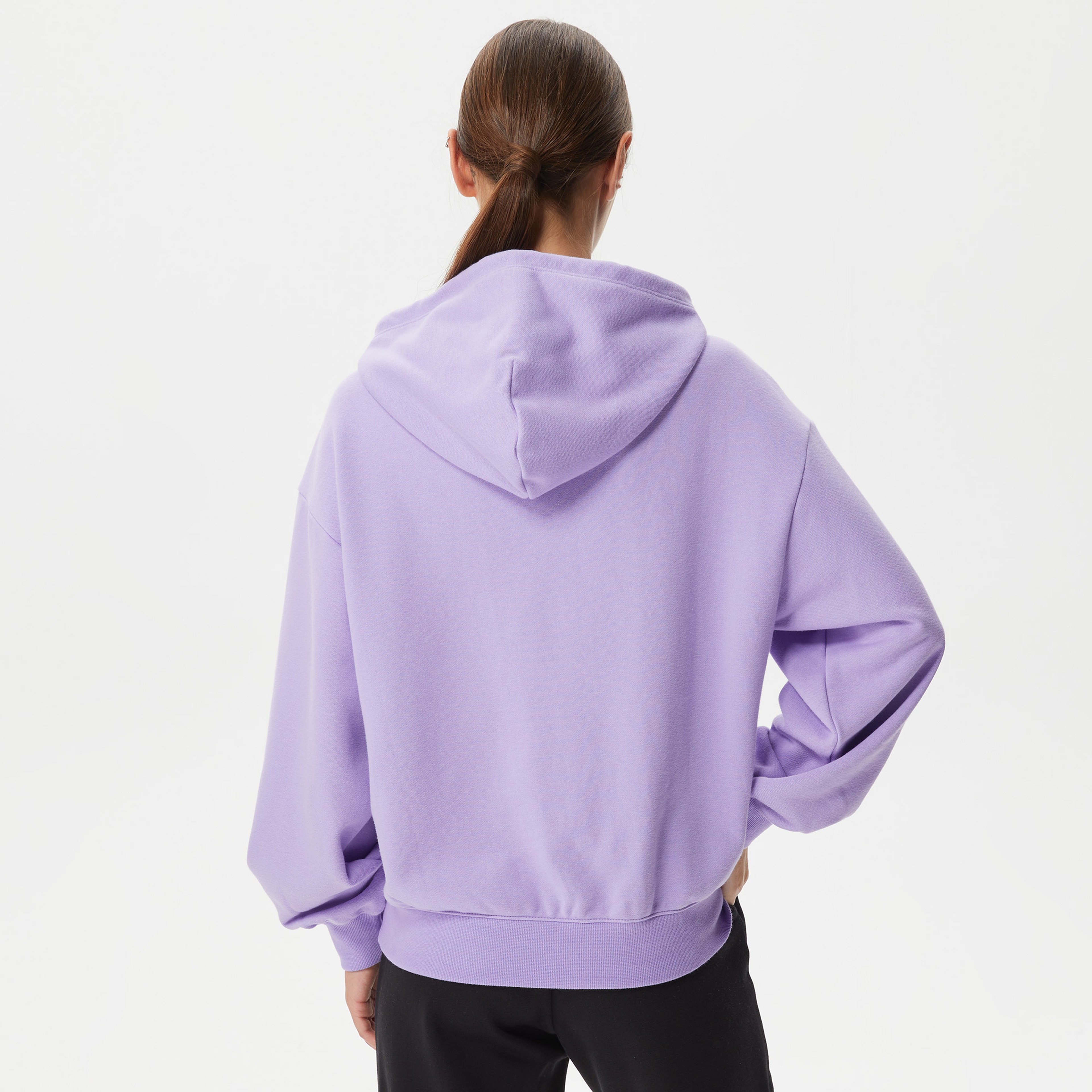 Champion Classic Kadın Mor Hoodie