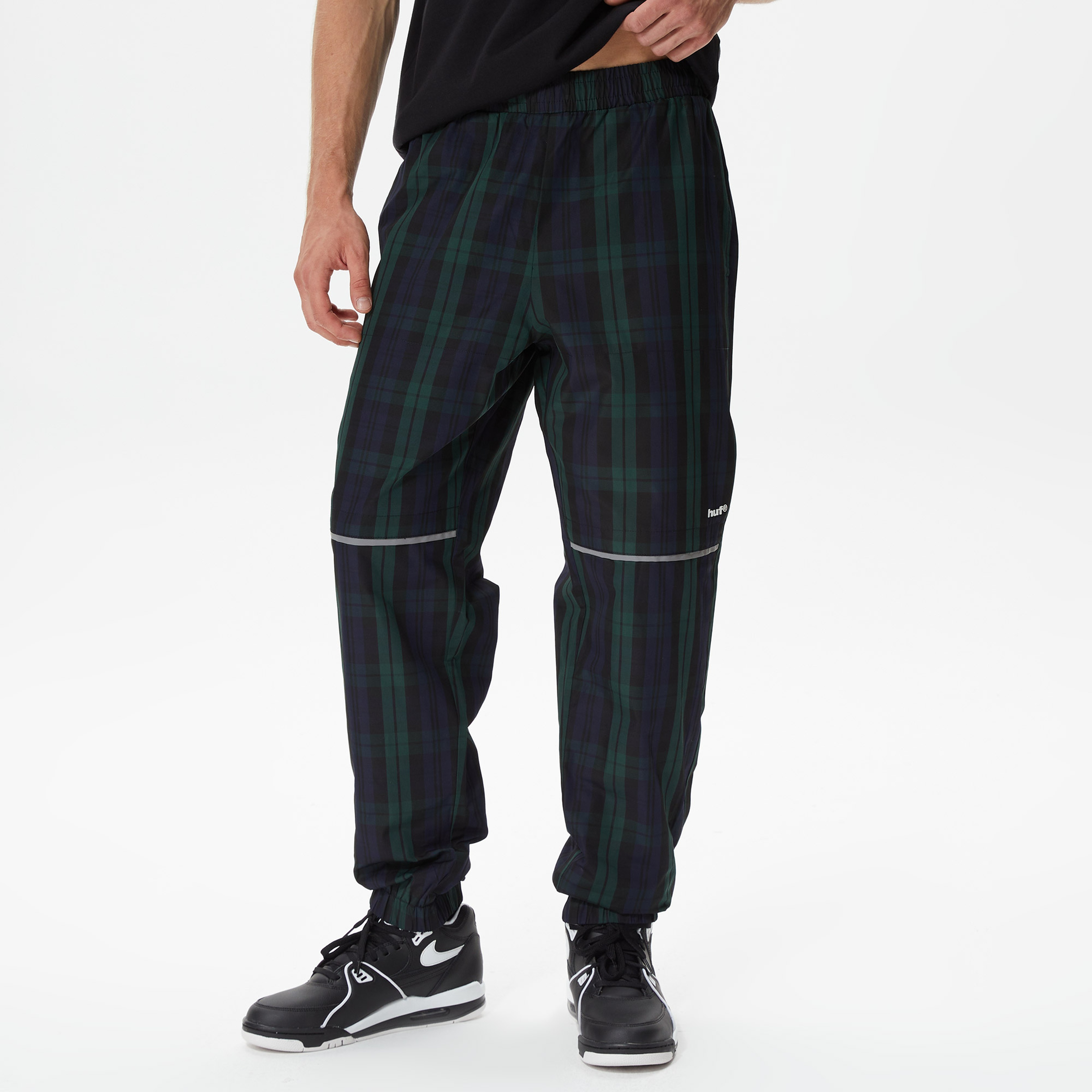 HUF Camden Plaid Erkek Siyah Eşofman Altı