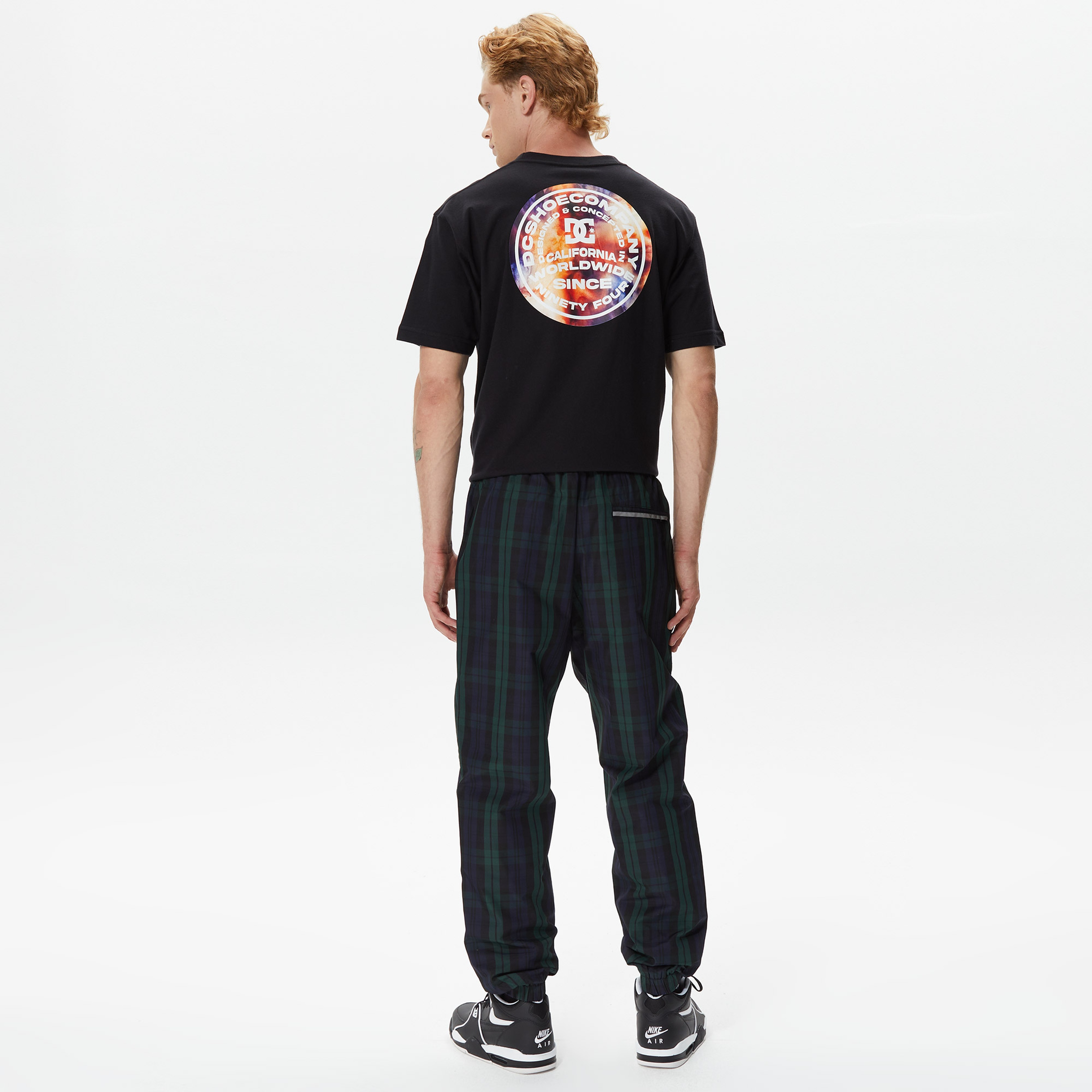 HUF Camden Plaid Erkek Siyah Eşofman Altı