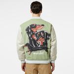 Market Long Bois Varsity Erkek Krem Gömlek