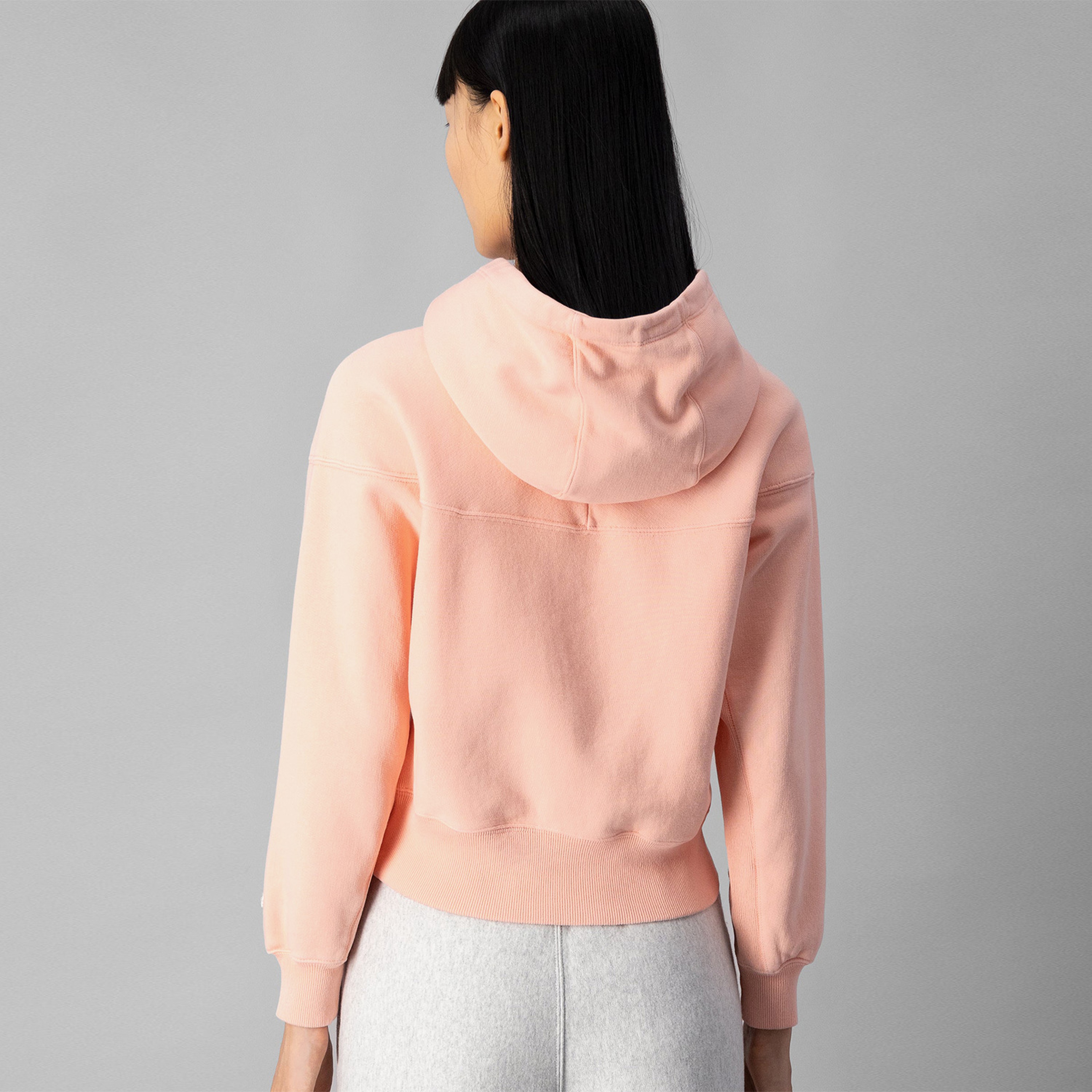 Champion Reverse Weave Kadın Pembe Hoodie