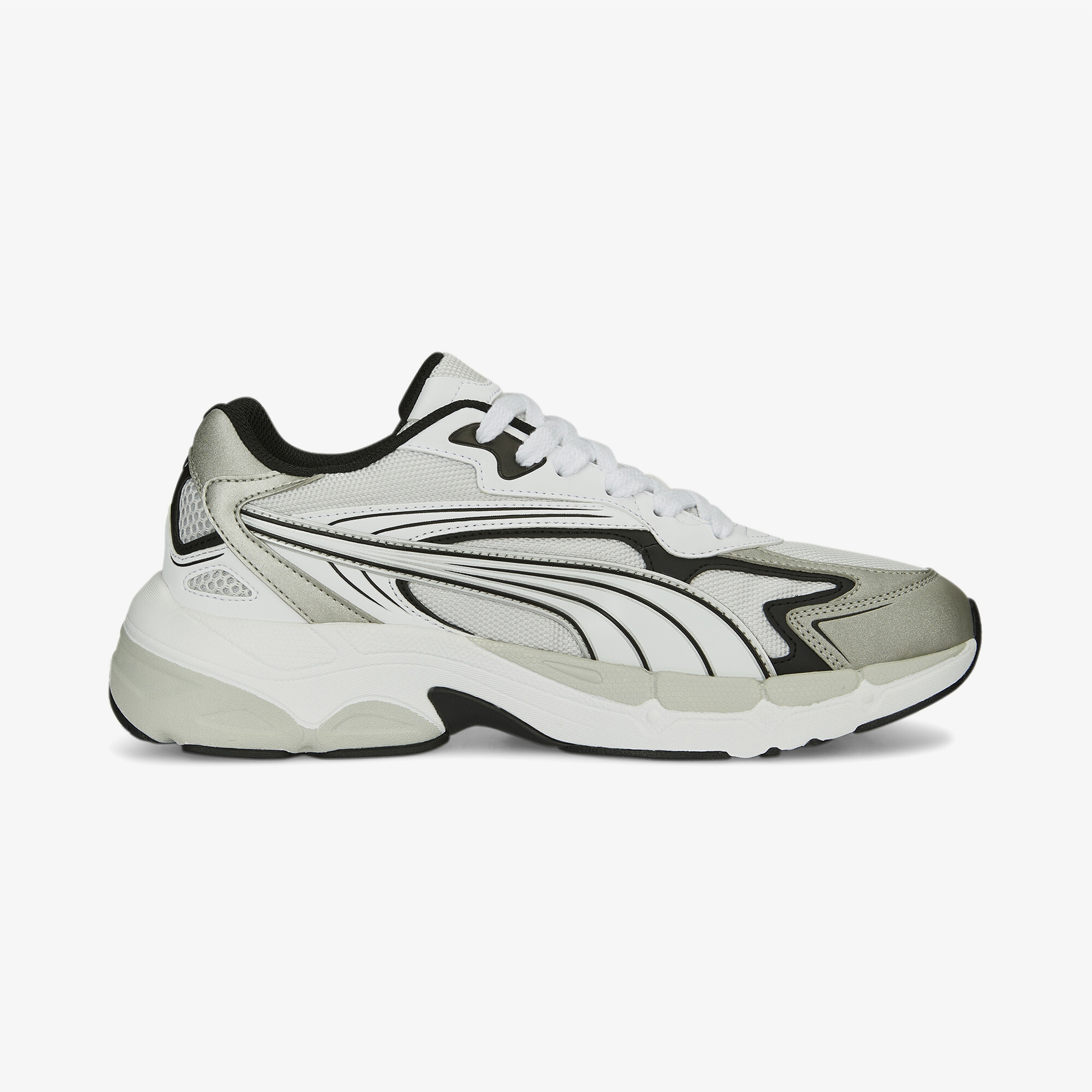Puma Teveris Nitro  Noughties Unisex Gri Spor Ayakkabı