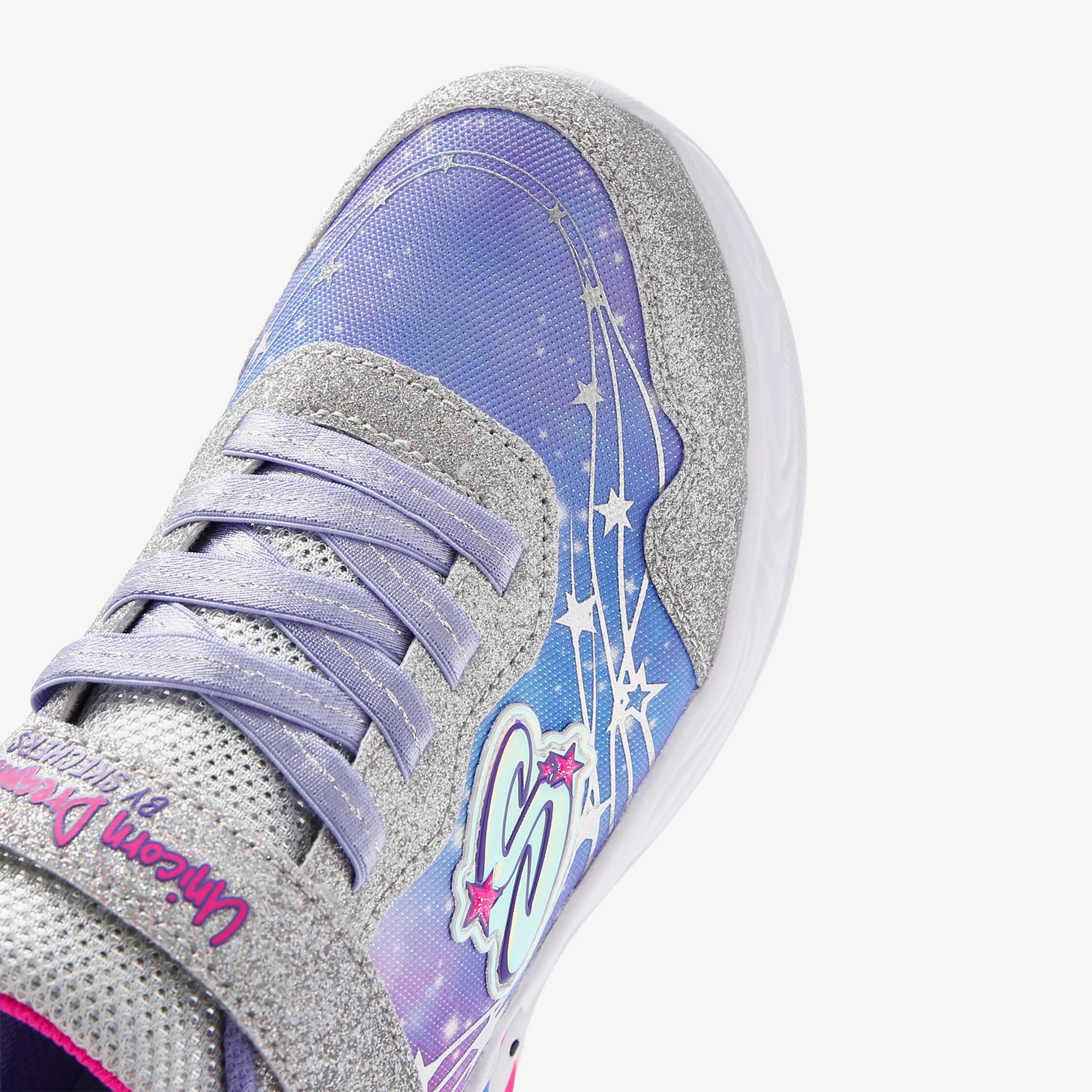 Skechers Unicorn Dreams Wishful Magi Çocuk Gri Spor Ayakkabı