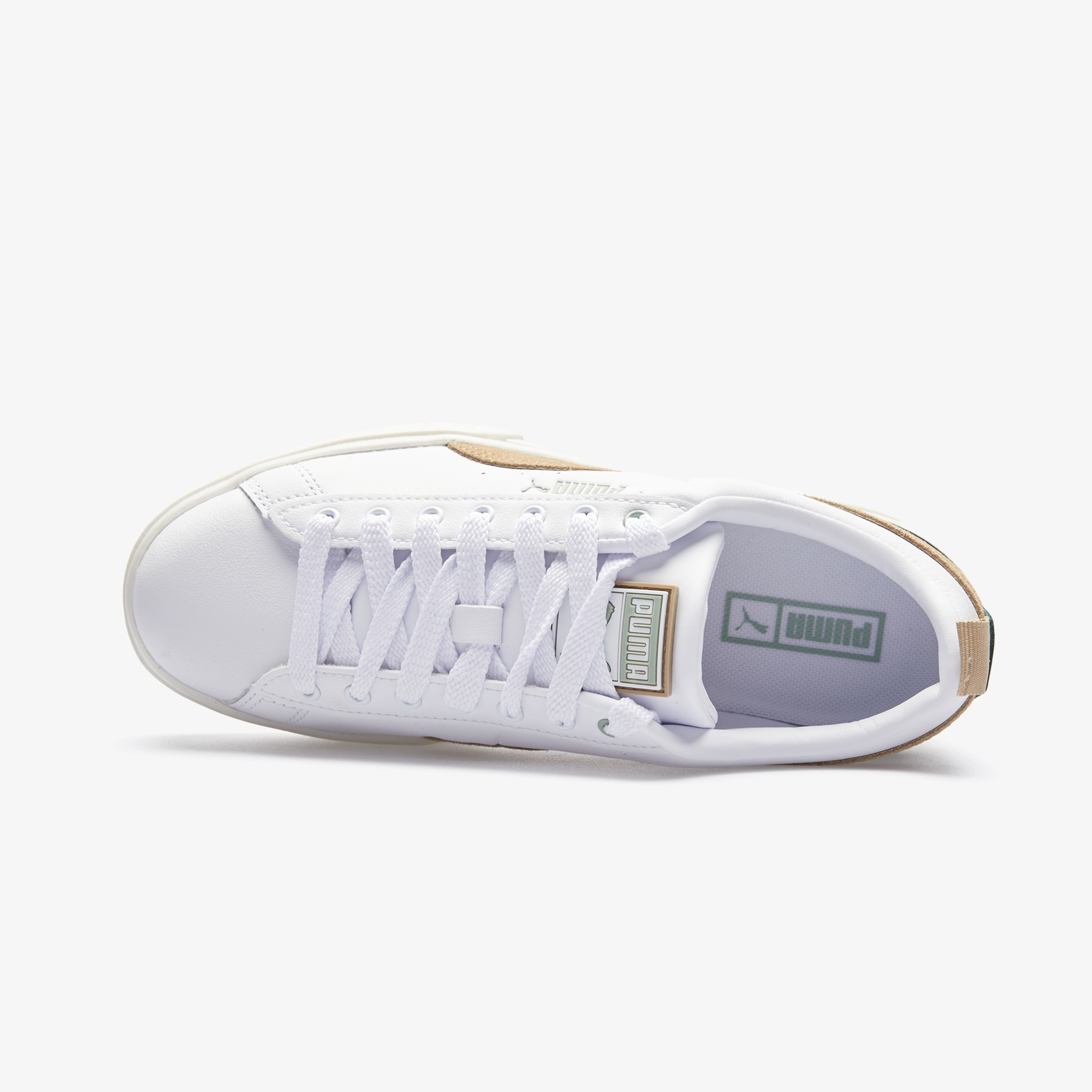 Puma Mayze Lth Kadın Beyaz Spor Ayakkabı