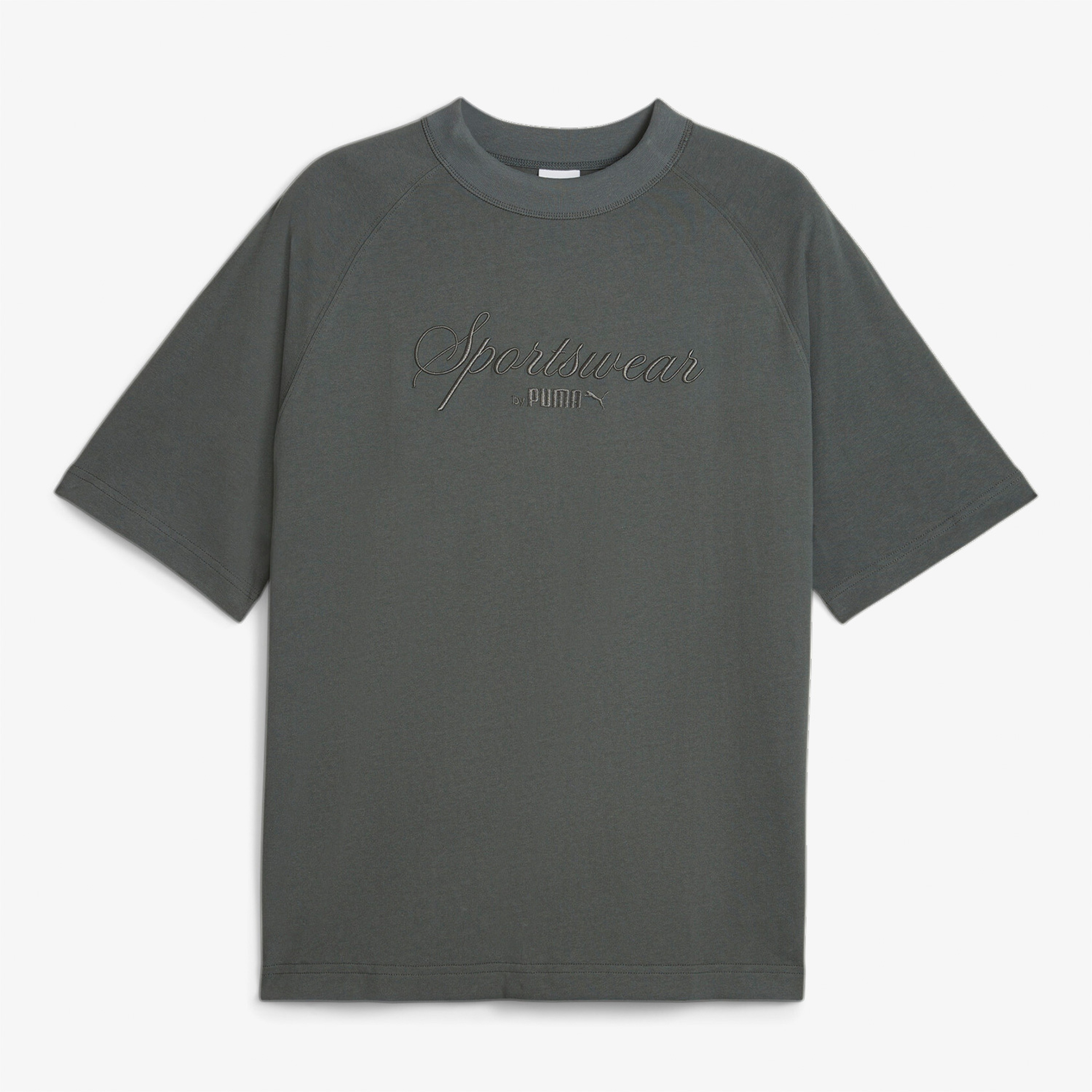 Puma Classics+ Erkek Gri T-Shirt