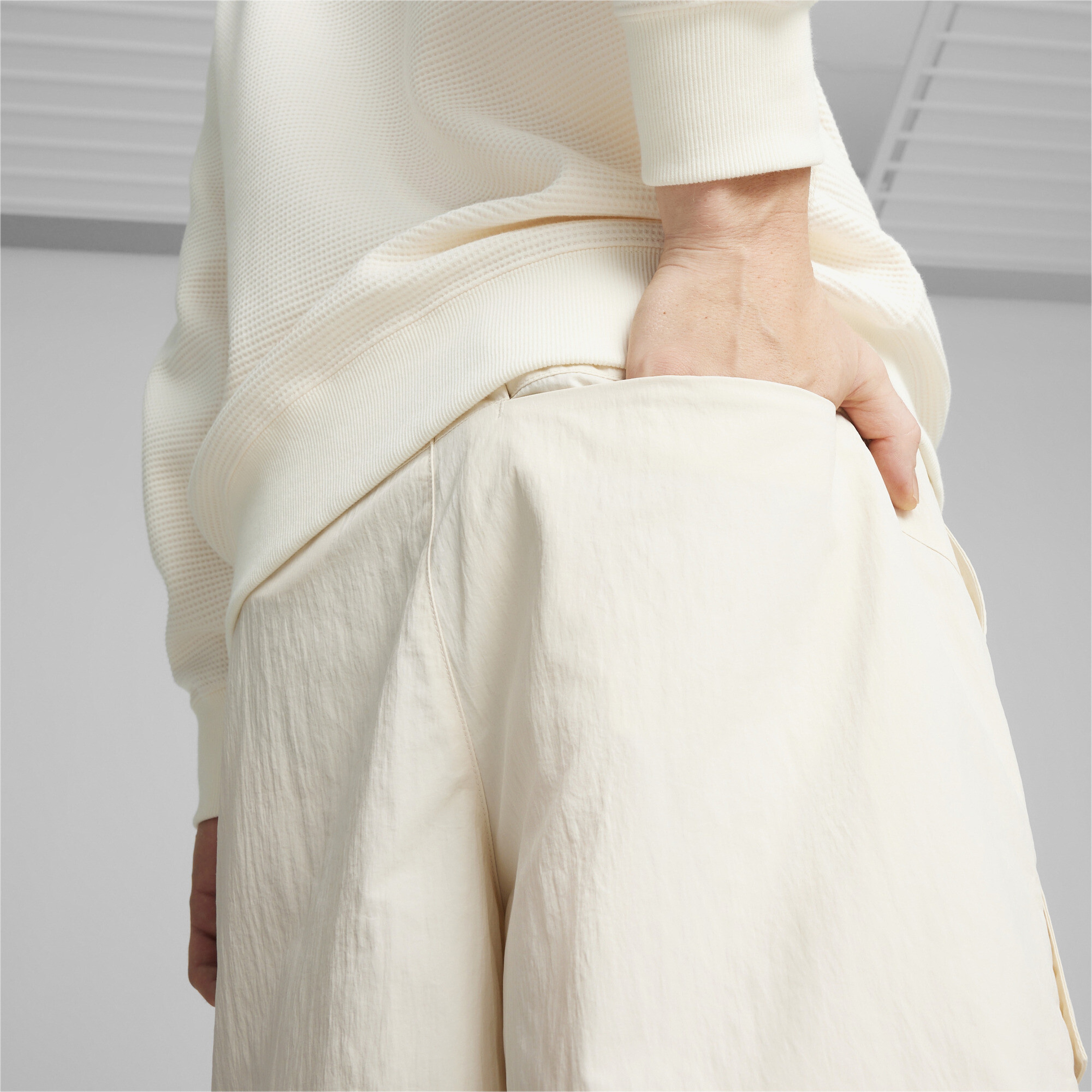 Puma Classics Cargo Erkek Krem Şort