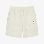 Puma Classics Cargo Erkek Krem Şort