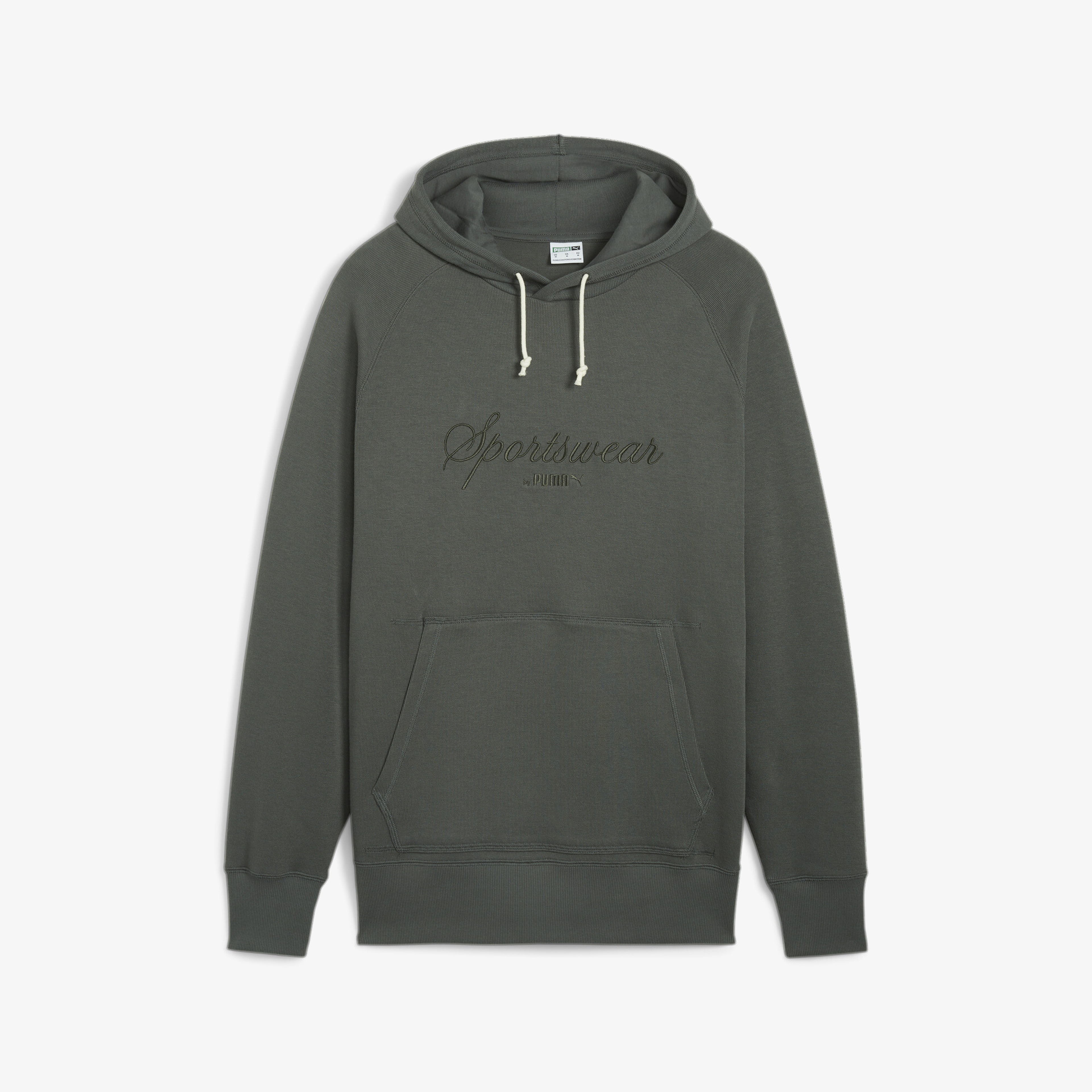 Puma Classics+ Erkek Gri Hoodie