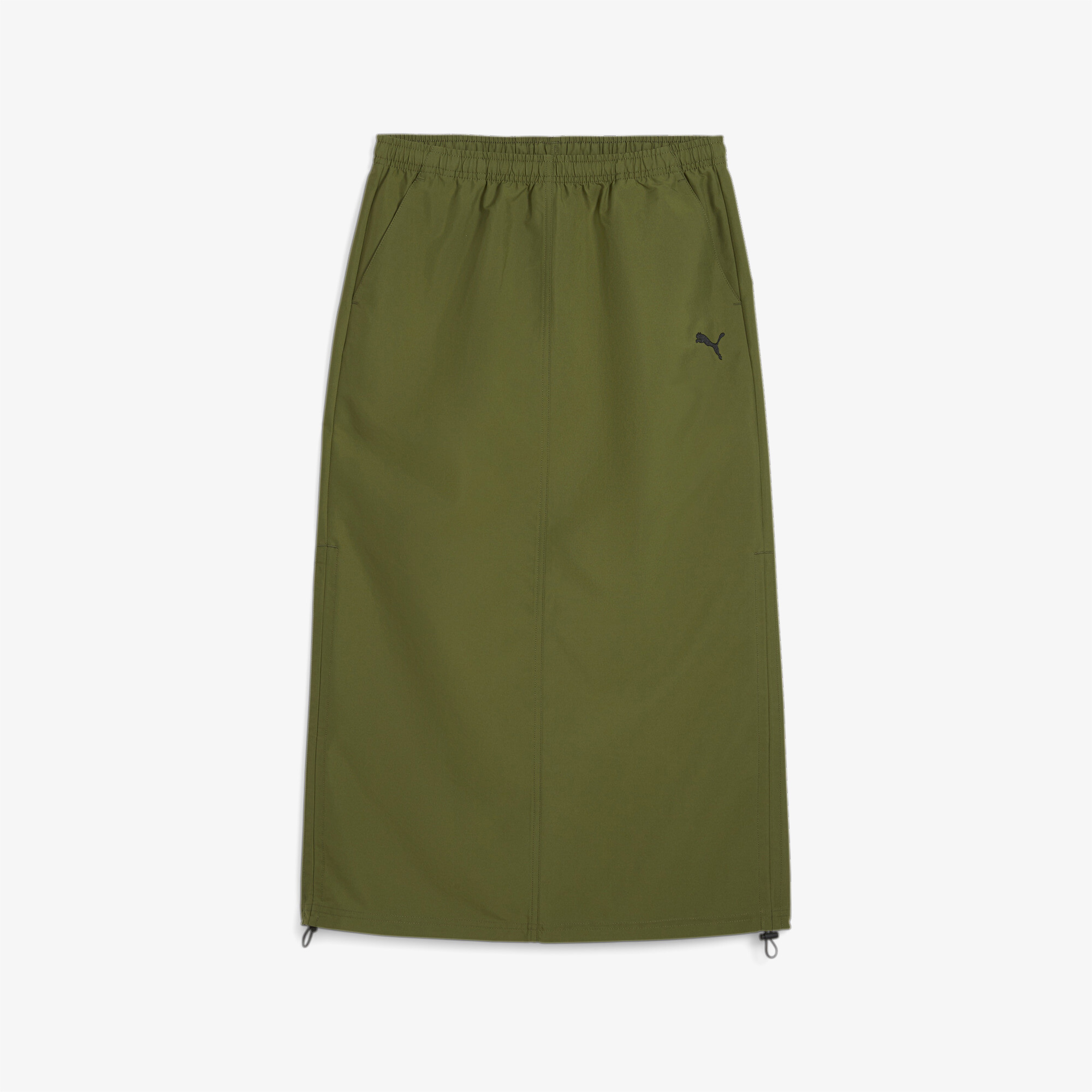 Puma Dare To Midi Woven Skirt Kadın Yeşil Etek