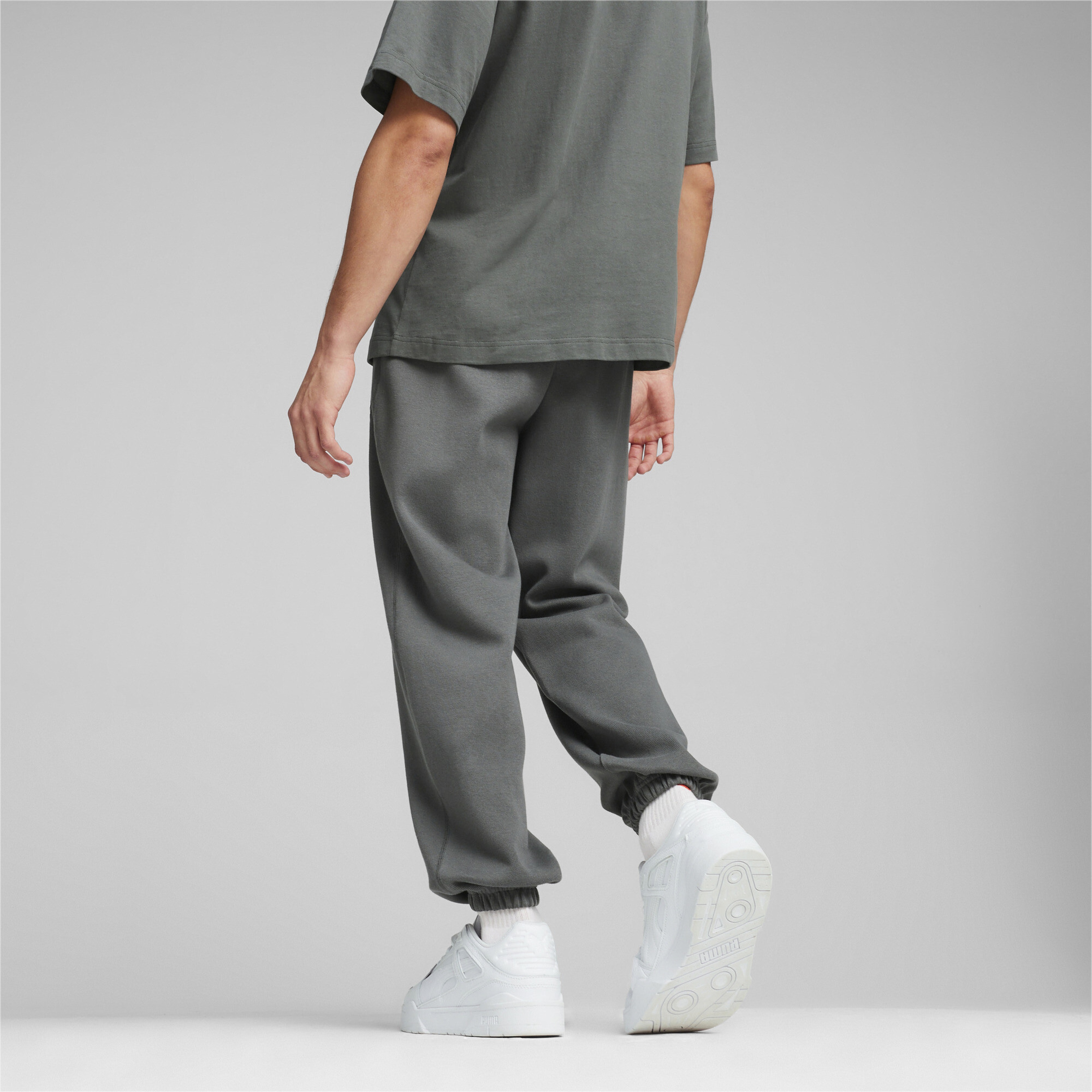 Puma Classics+ Erkek Gri Eşofman Altı