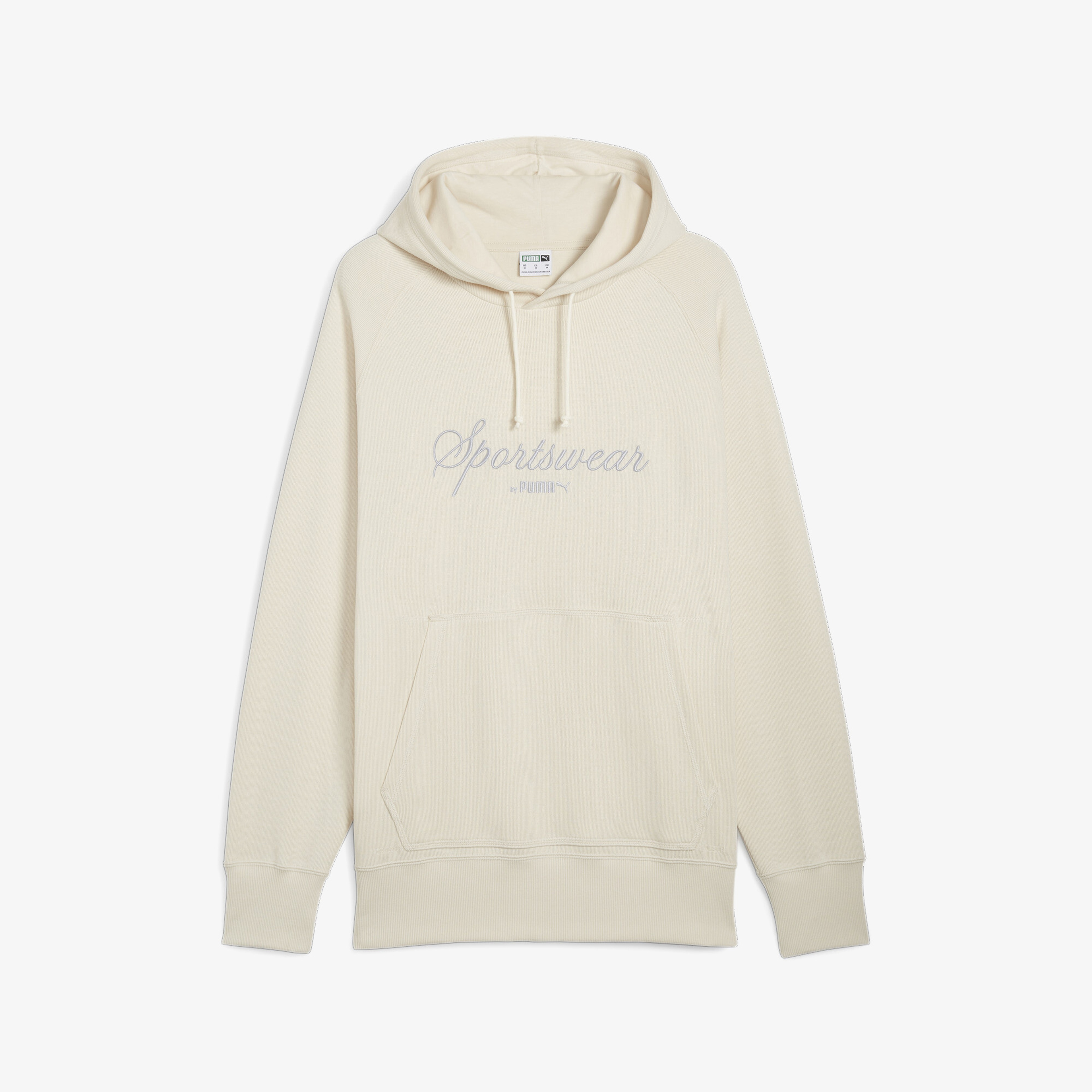 Puma Classics+ Erkek Krem Hoodie