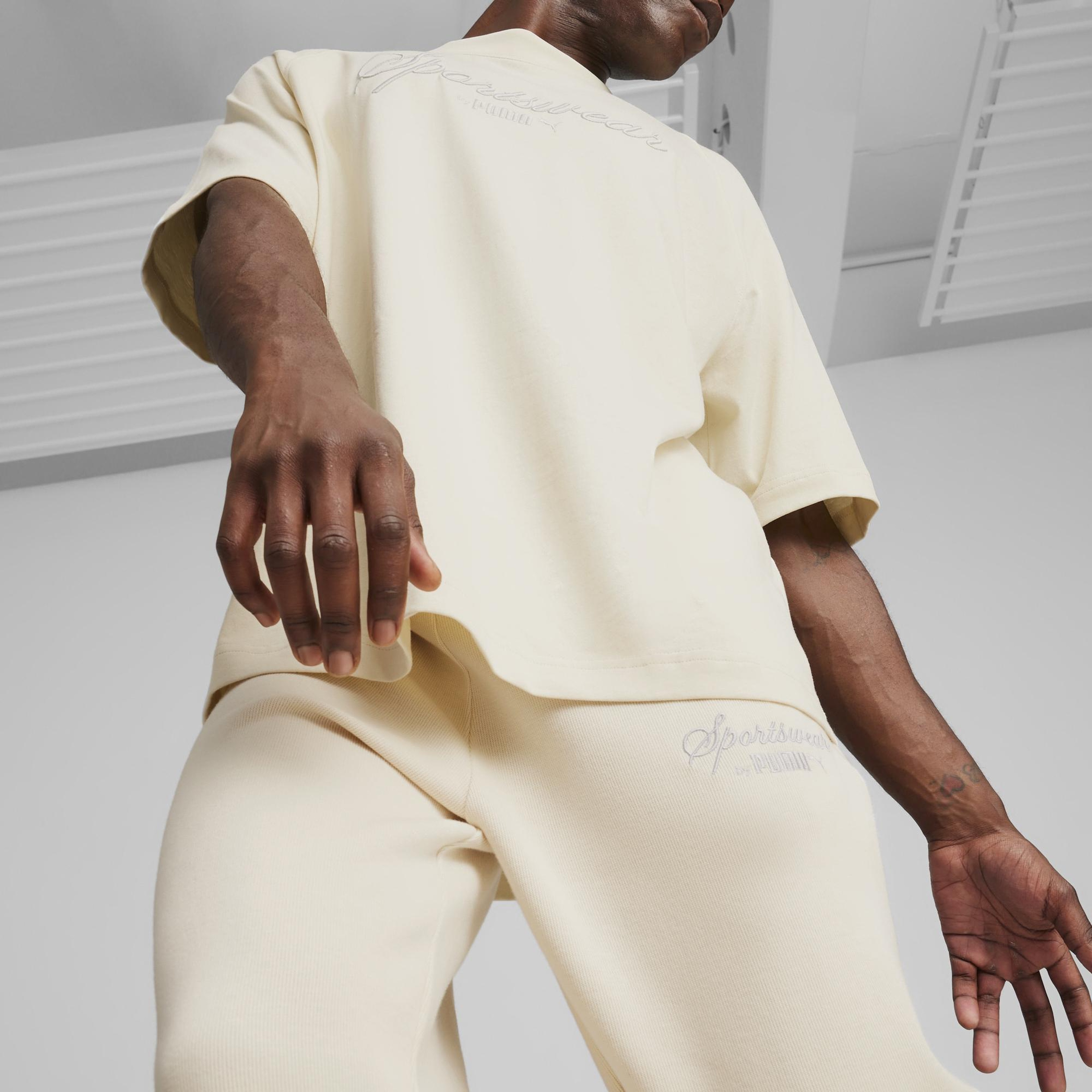 Puma Classics+ Erkek Krem Eşofman Altı