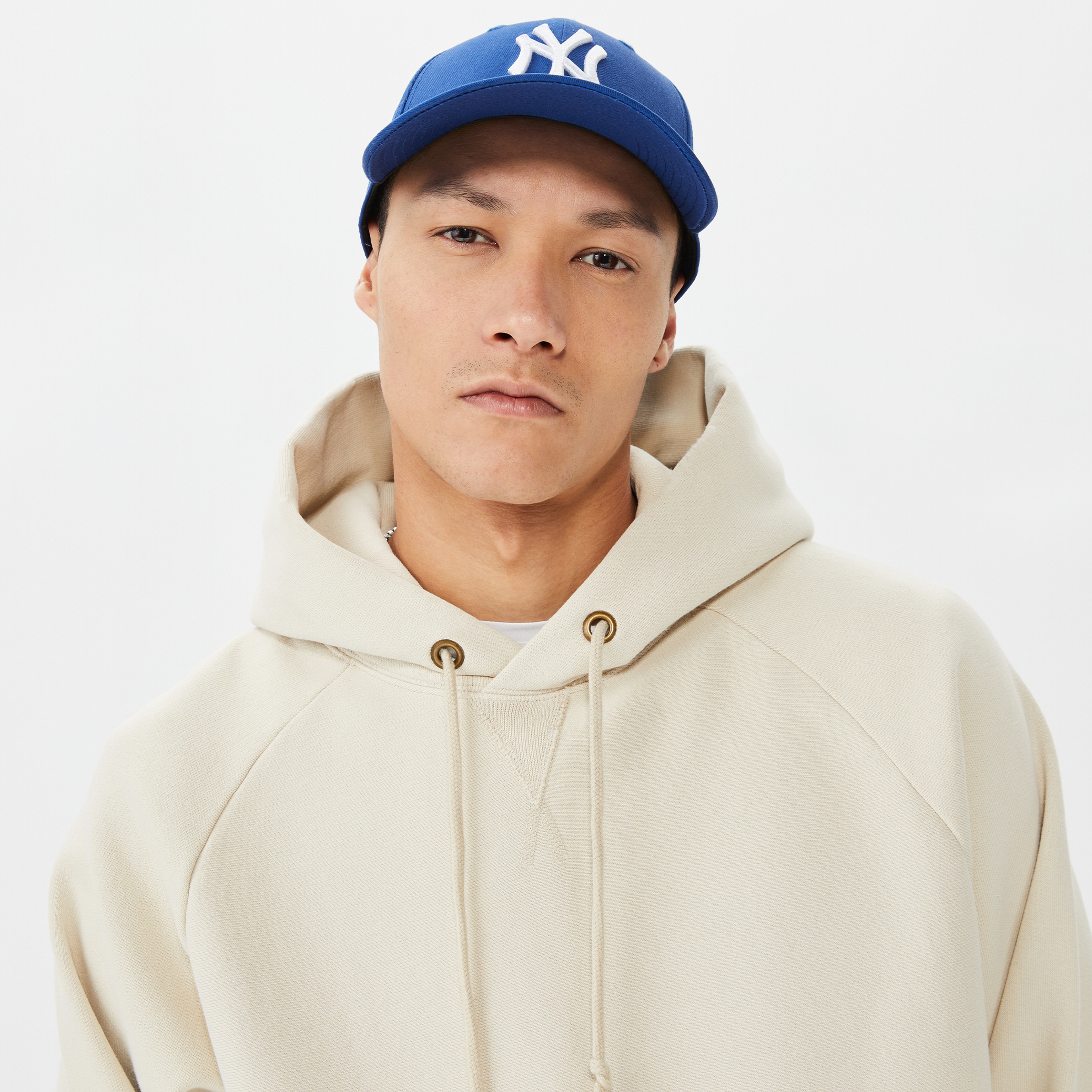 Champion Hooded Erkek Krem Hoodie