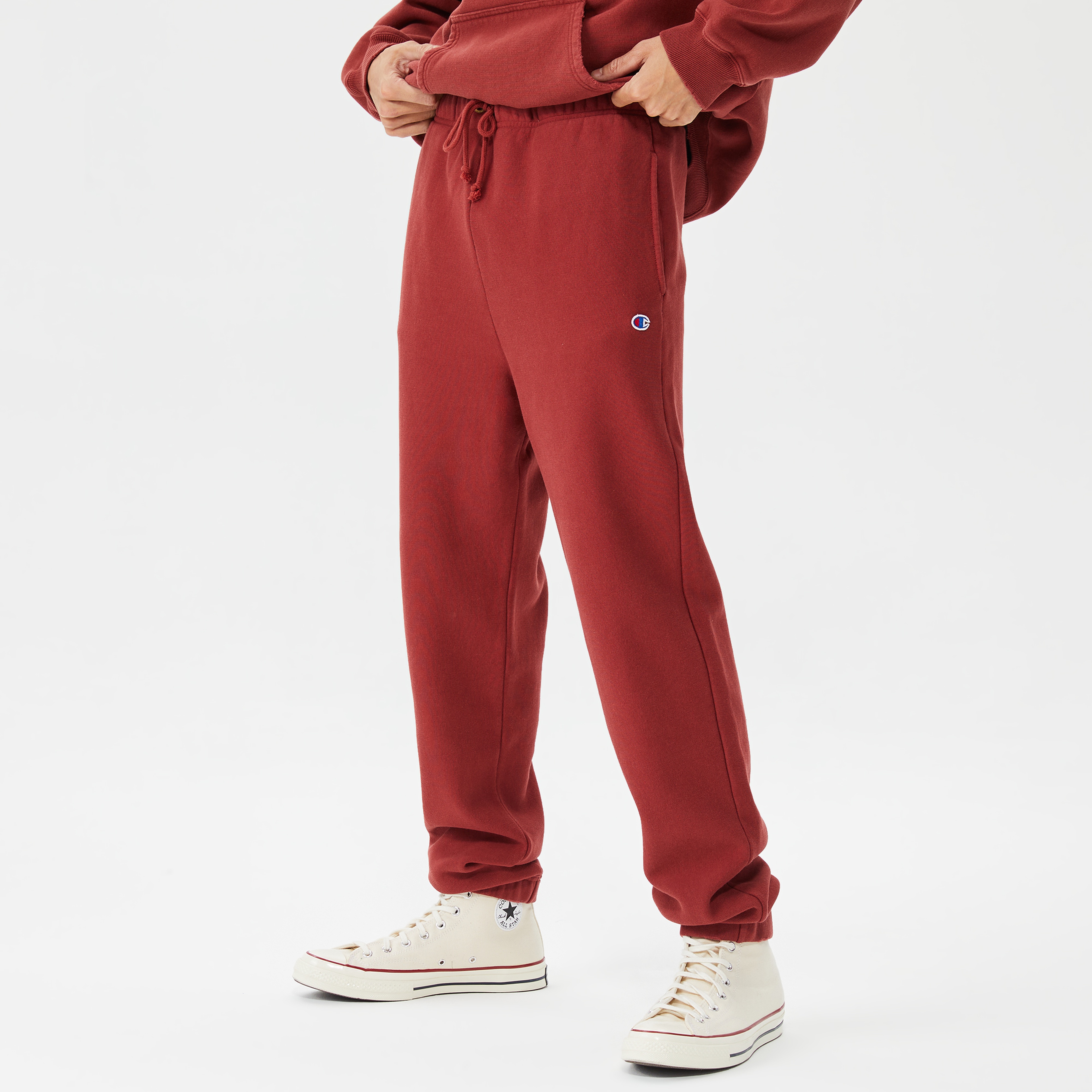 Champion Cuff Erkek Kırmızı Eşofman Altı