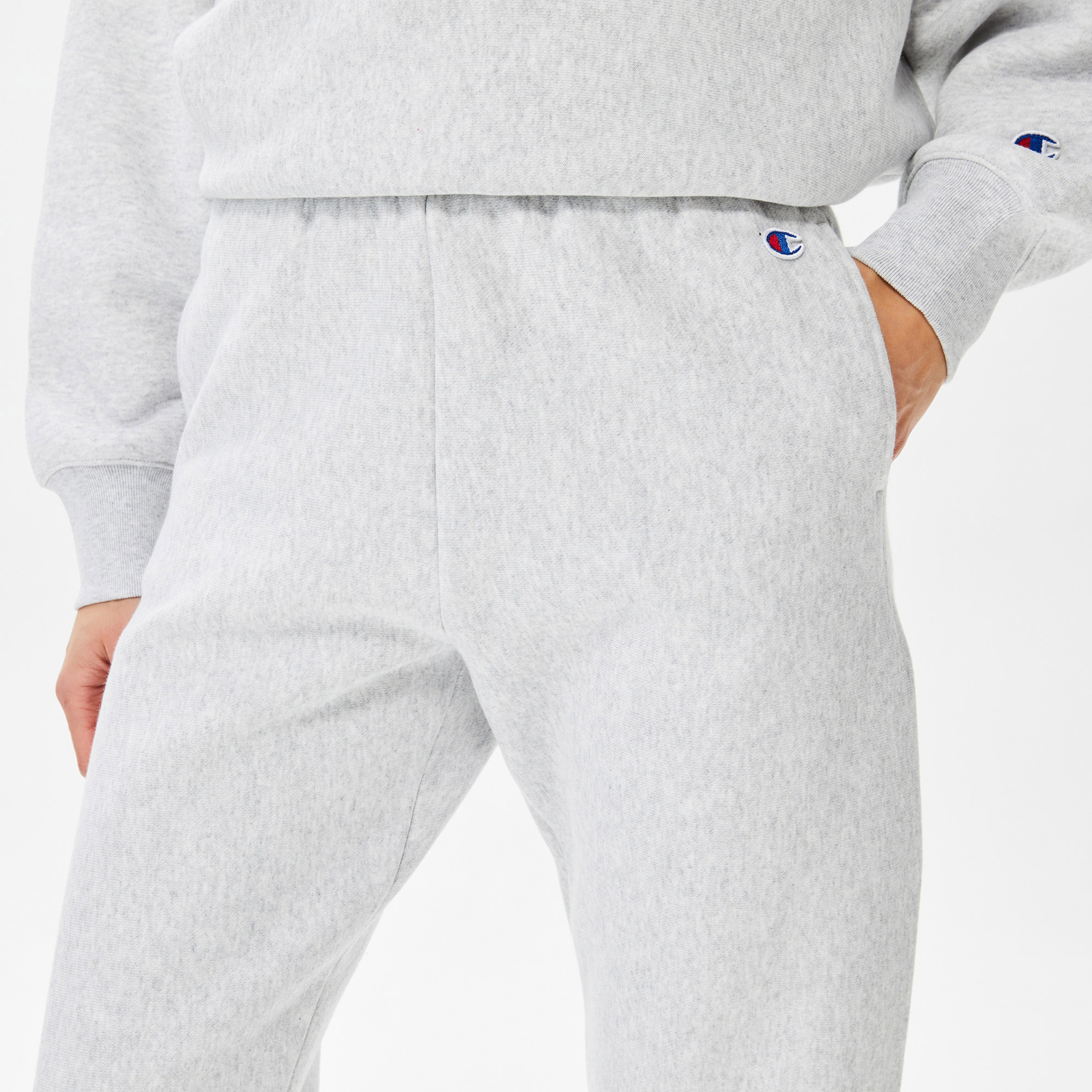 Champion Cuff Kadın Gri Eşofman Altı