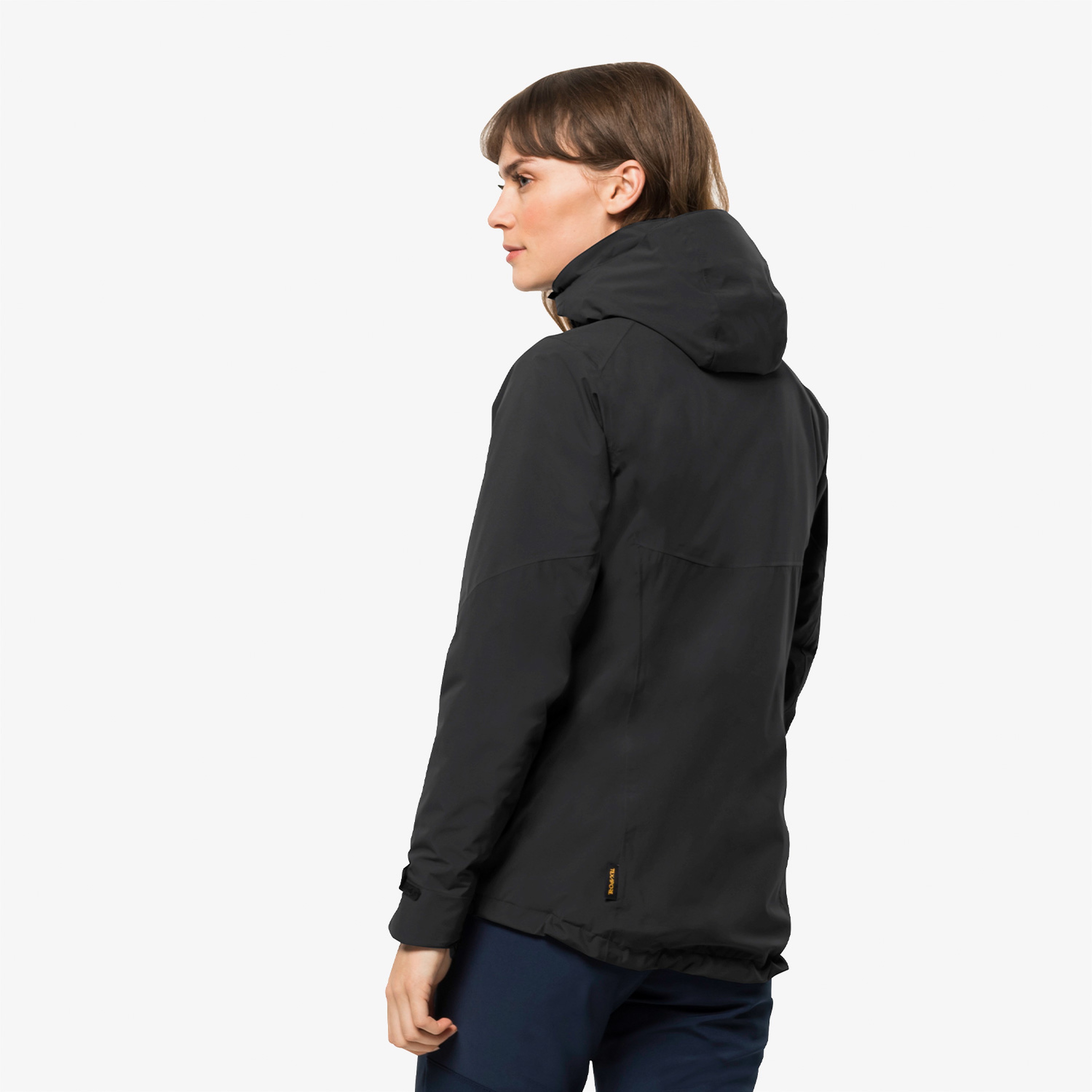 Jack Wolfskin Feldberg 3in1 Kadın Siyah Su Geçirmez MontXS1115661