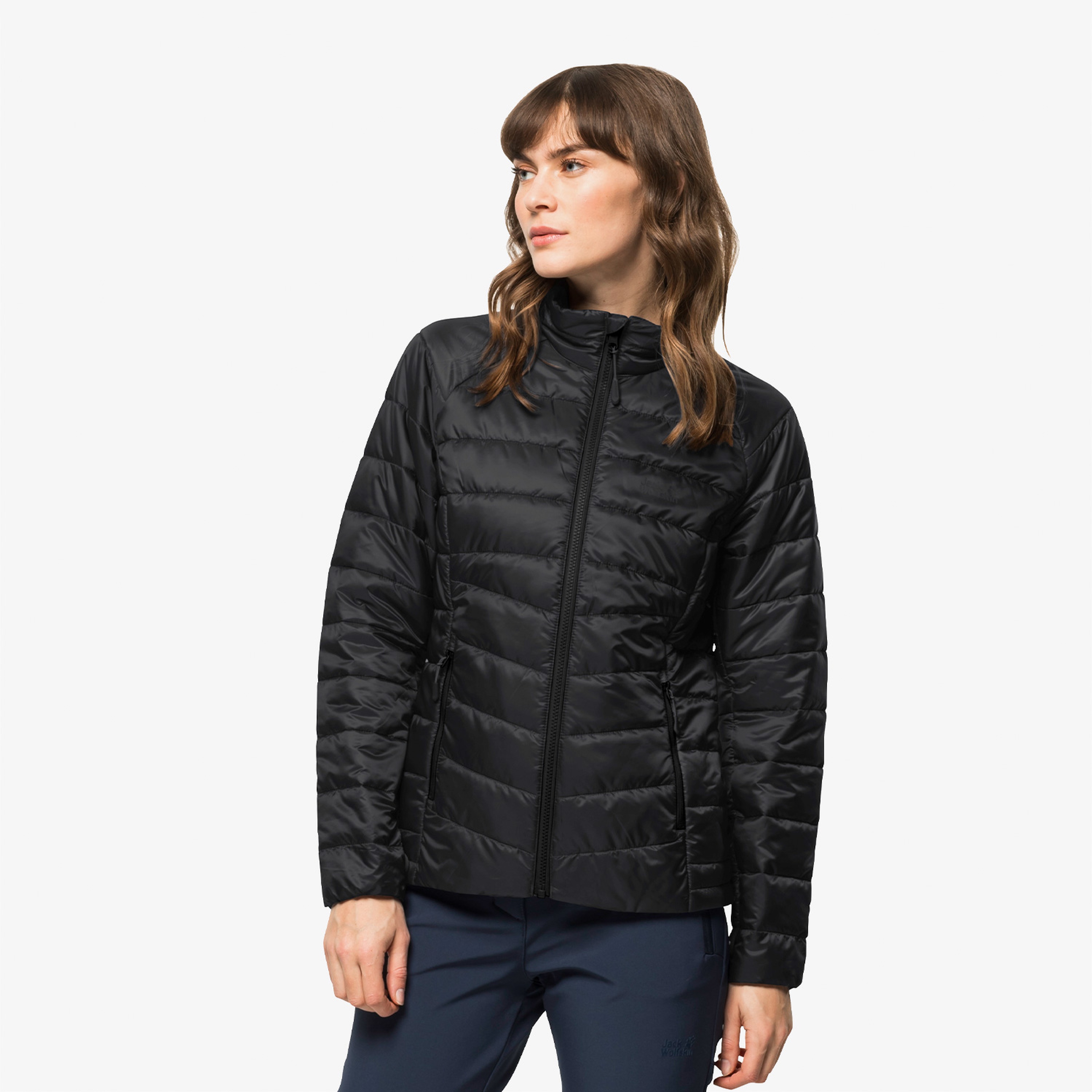 Jack Wolfskin Feldberg 3in1 Kadın Siyah Su Geçirmez Mont