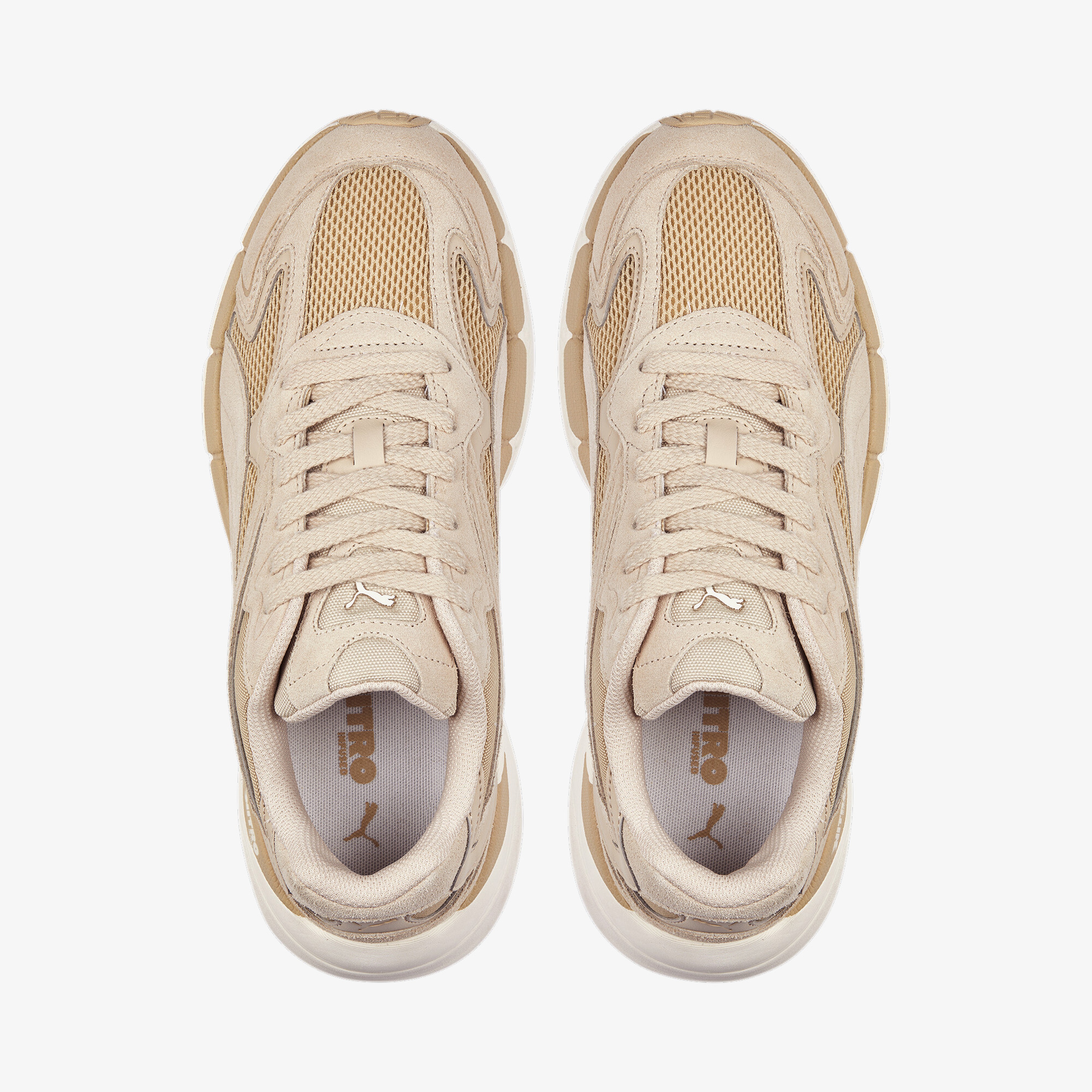 Puma Teveris Nitro Unisex Bej Spor Ayakkabı