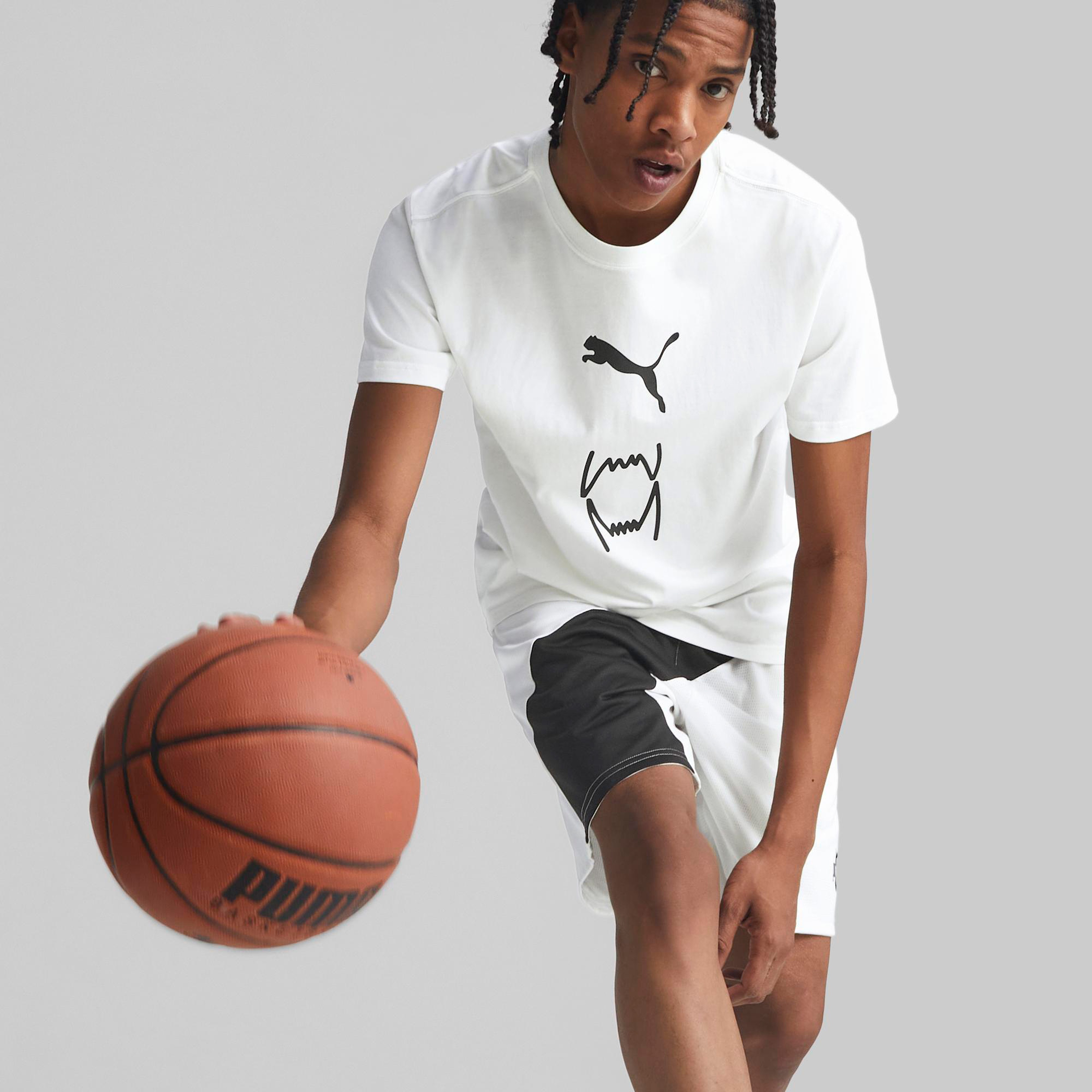 Puma Flare Short Erkek Beyaz Şort