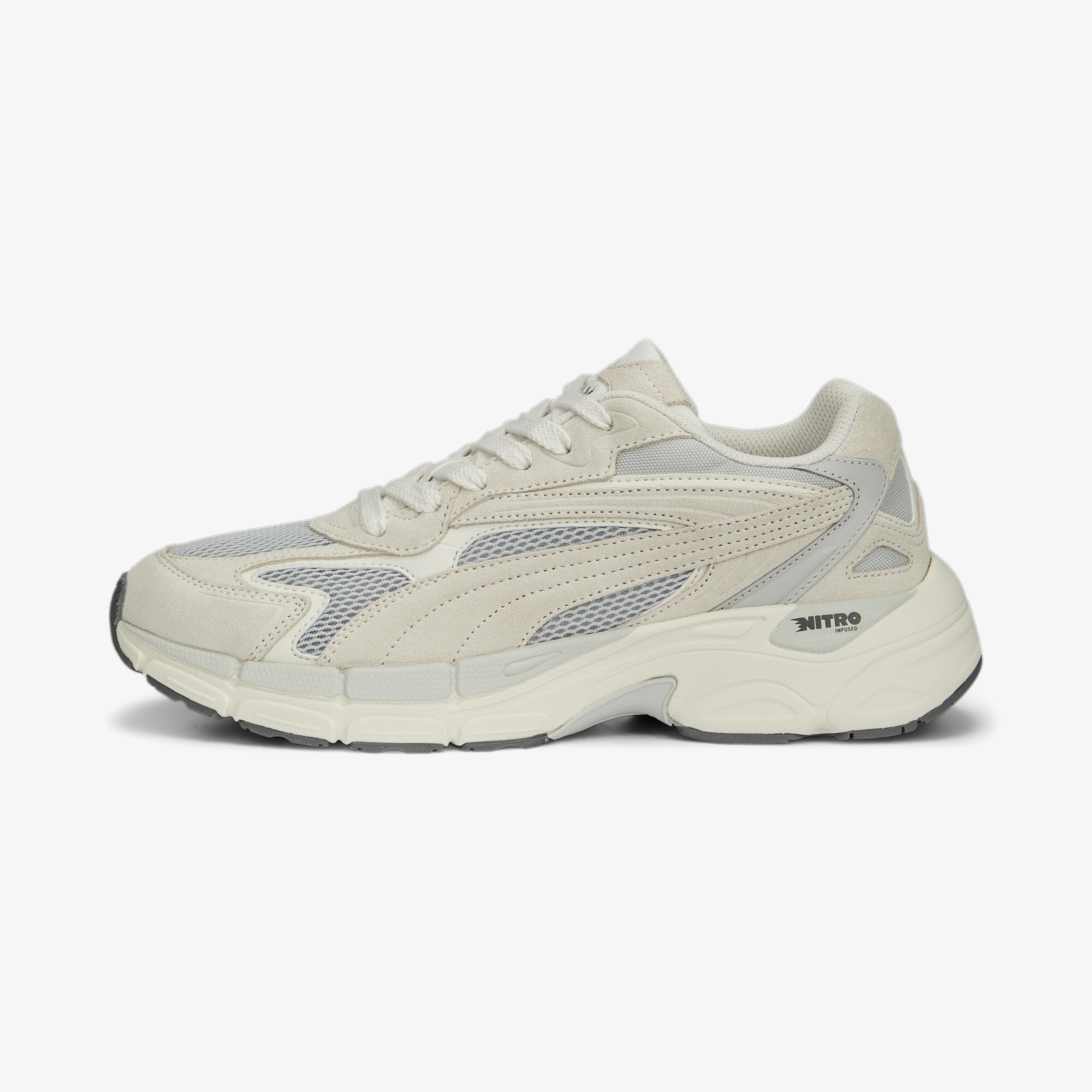 Puma Teveris Nitro Unisex Gri Spor Ayakkabı