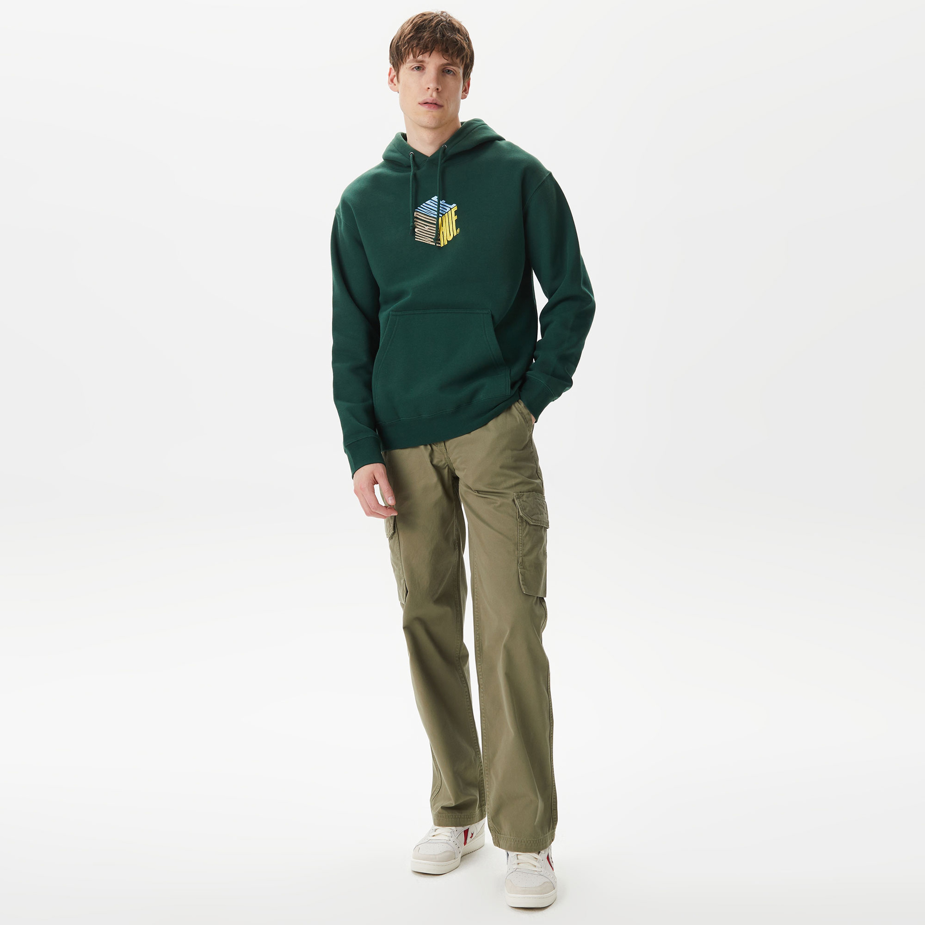 Huf Dimensions Erkek Yeşil Hoodie
