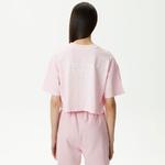UNITED4 Kadın Pembe Crop T-Shirt