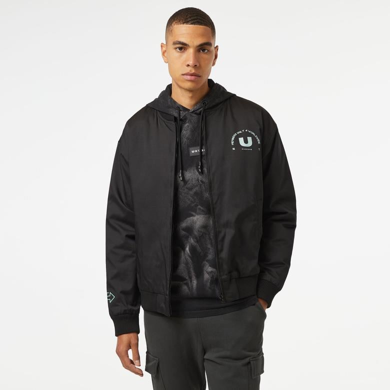 UNITED4 Erkek Siyah Ceket